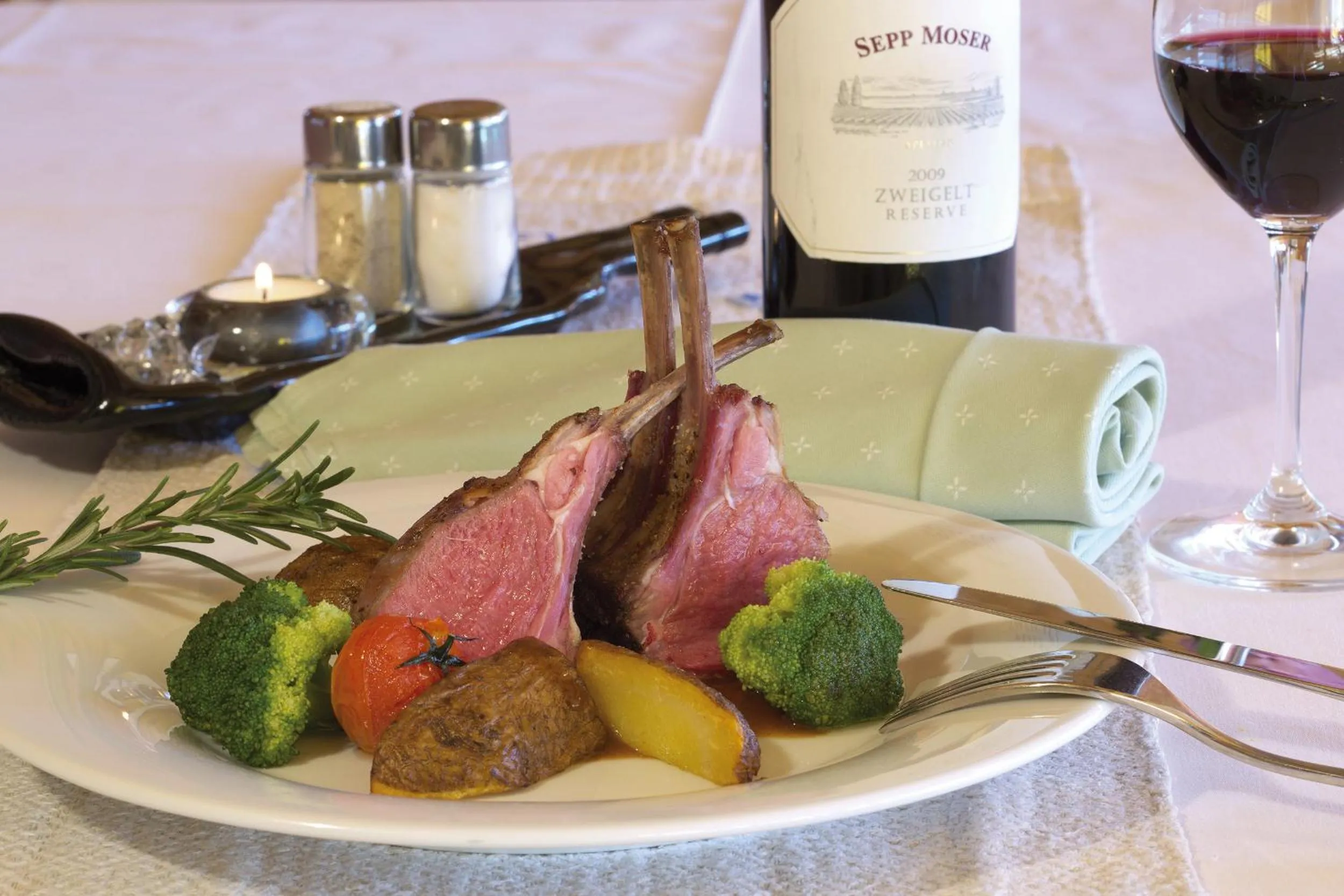 Food and drinks in Hotel Achentalerhof