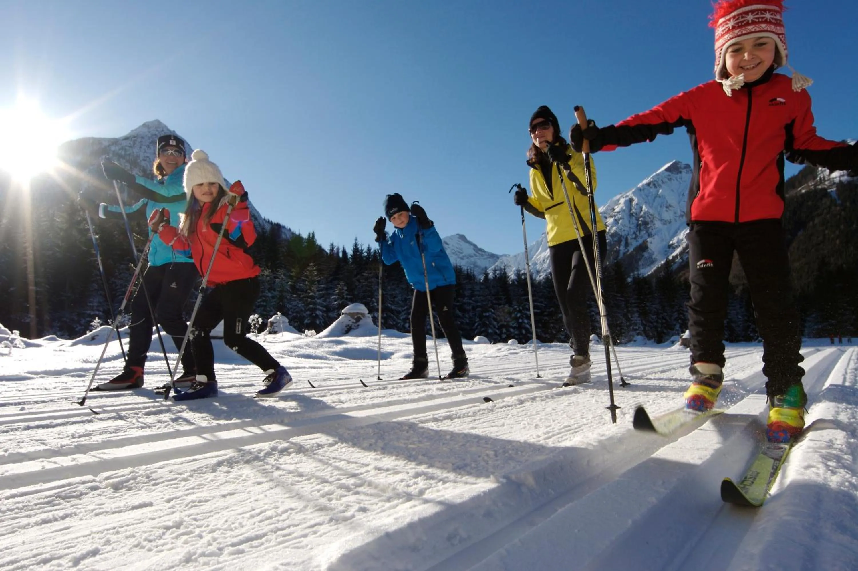 Skiing in Hotel Achentalerhof