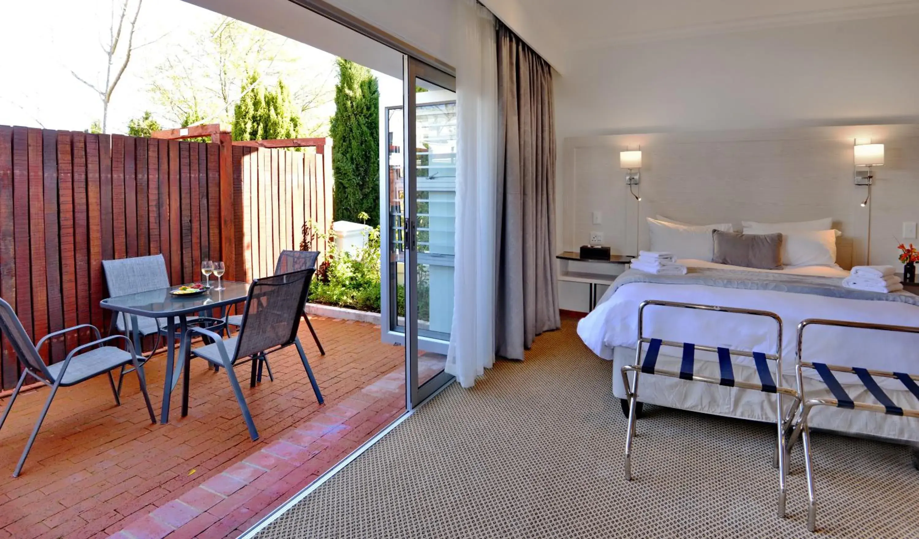 Luxury Double Room with Patio - single occupancy in Val Du Charron Wine & Leisure Estate Luxury Double Room with Patio - single occupancy in Val Du Charron Wine & Leisure Estate