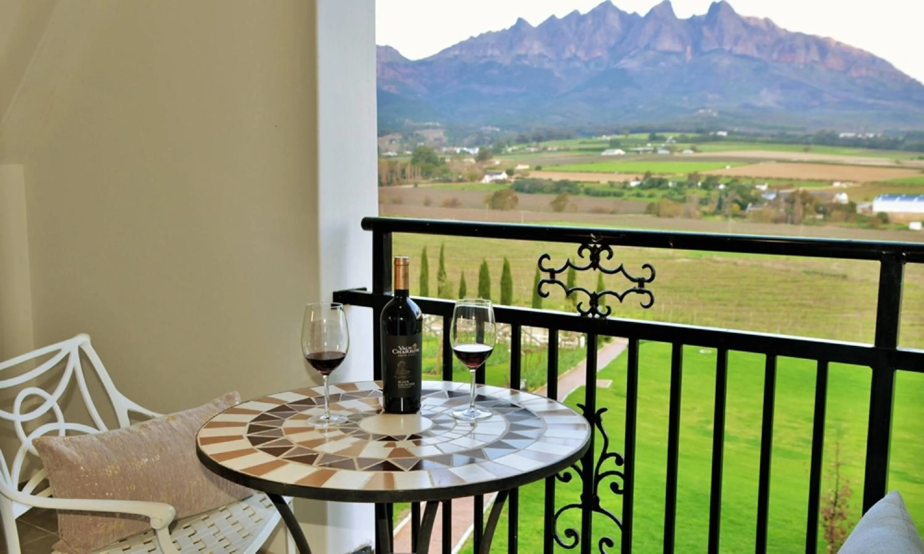 Balcony/Terrace in Val Du Charron Wine & Leisure Estate