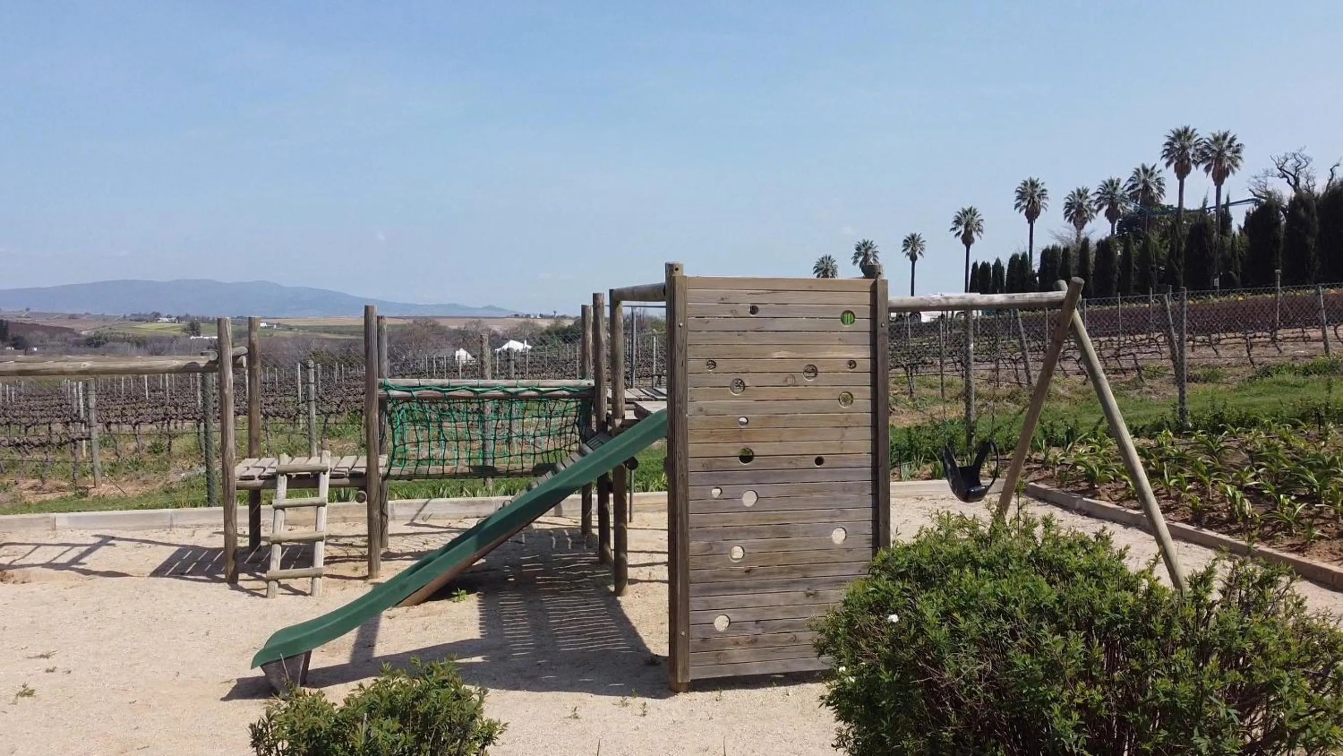 Children play ground in Val Du Charron Wine & Leisure Estate