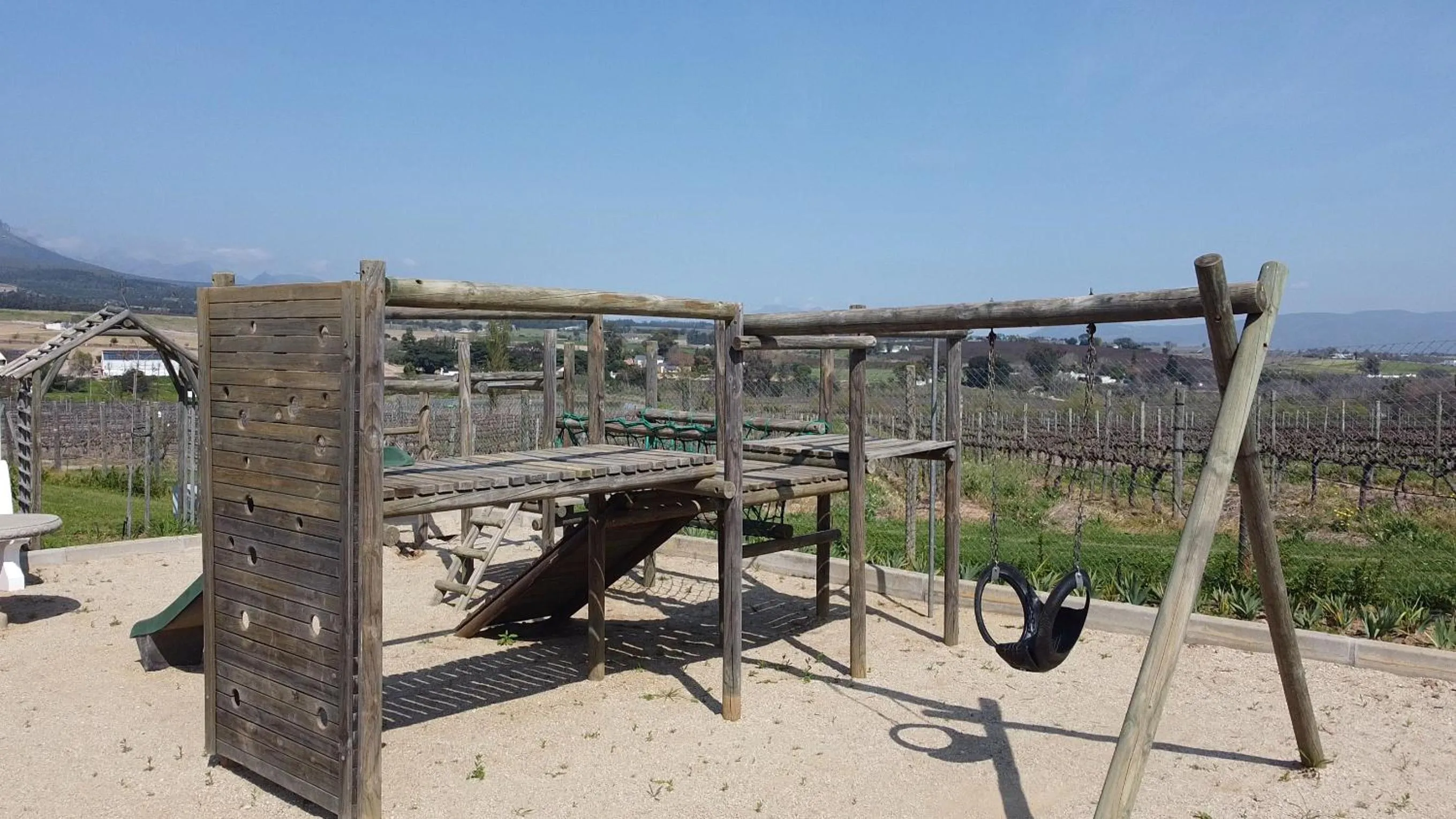 Children play ground in Val Du Charron Wine & Leisure Estate