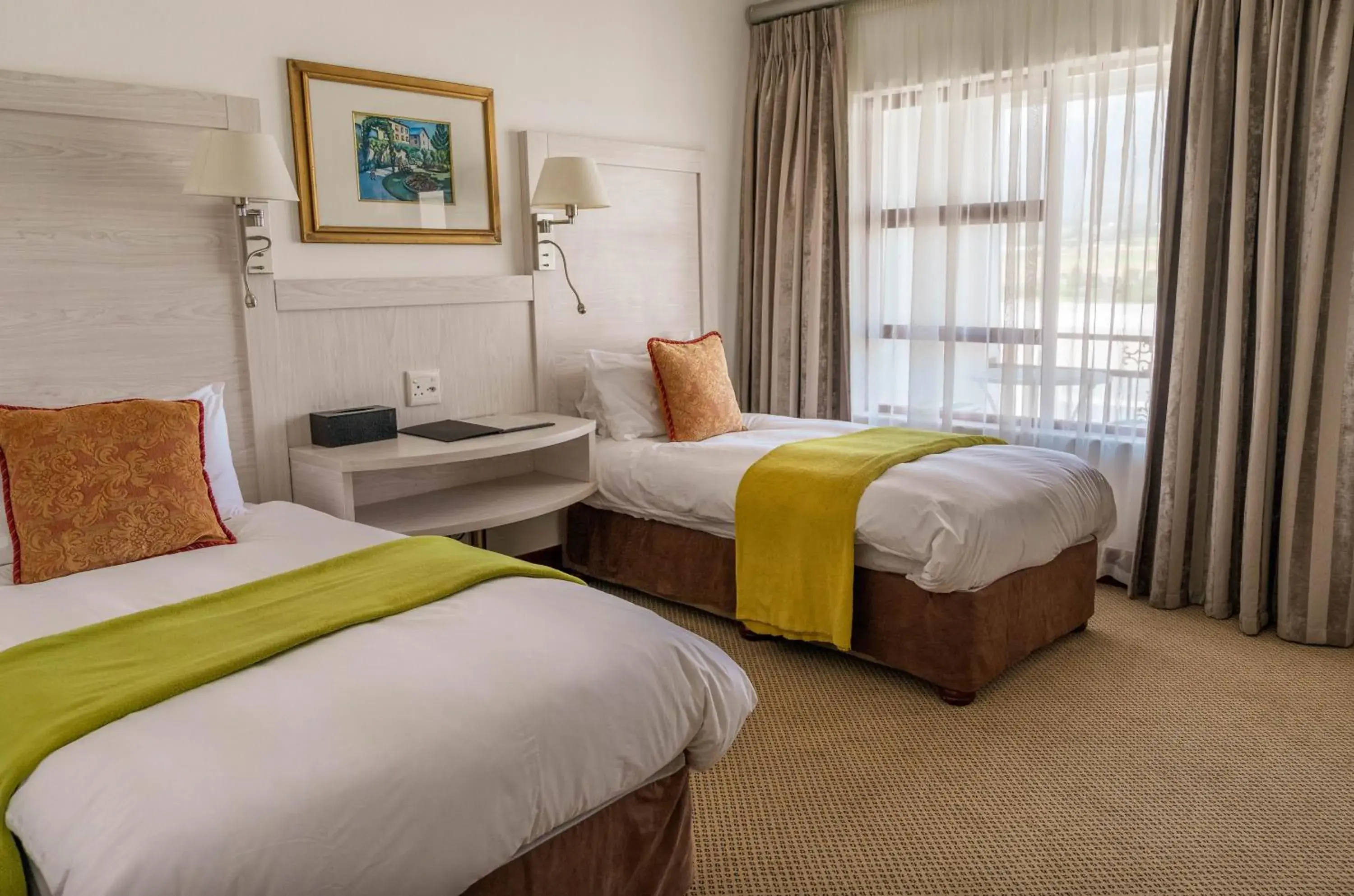 Luxury Twin Room with Patio - single occupancy in Val Du Charron Wine & Leisure Estate Luxury Twin Room with Patio - single occupancy in Val Du Charron Wine & Leisure Estate