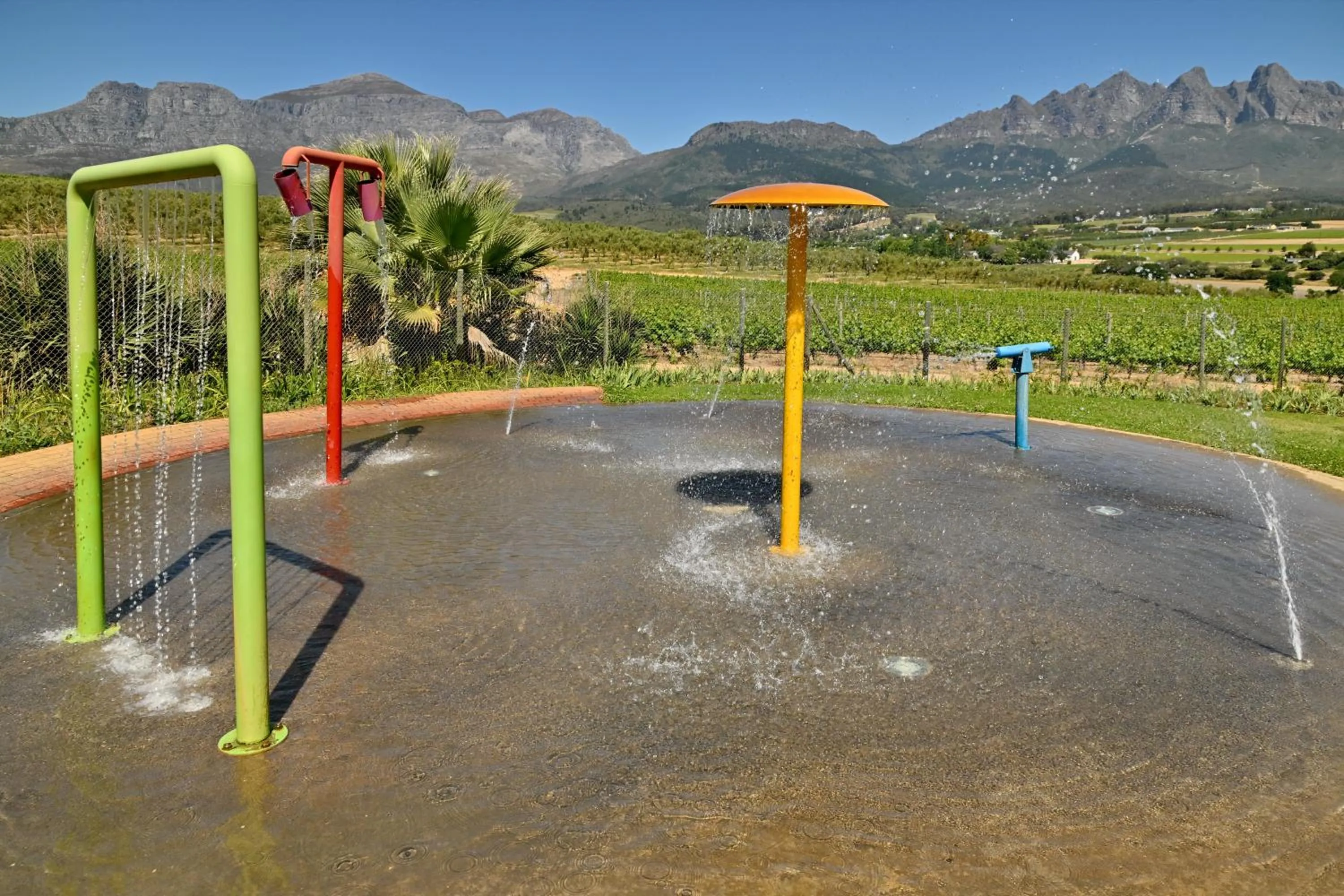 Children play ground in Val Du Charron Wine & Leisure Estate