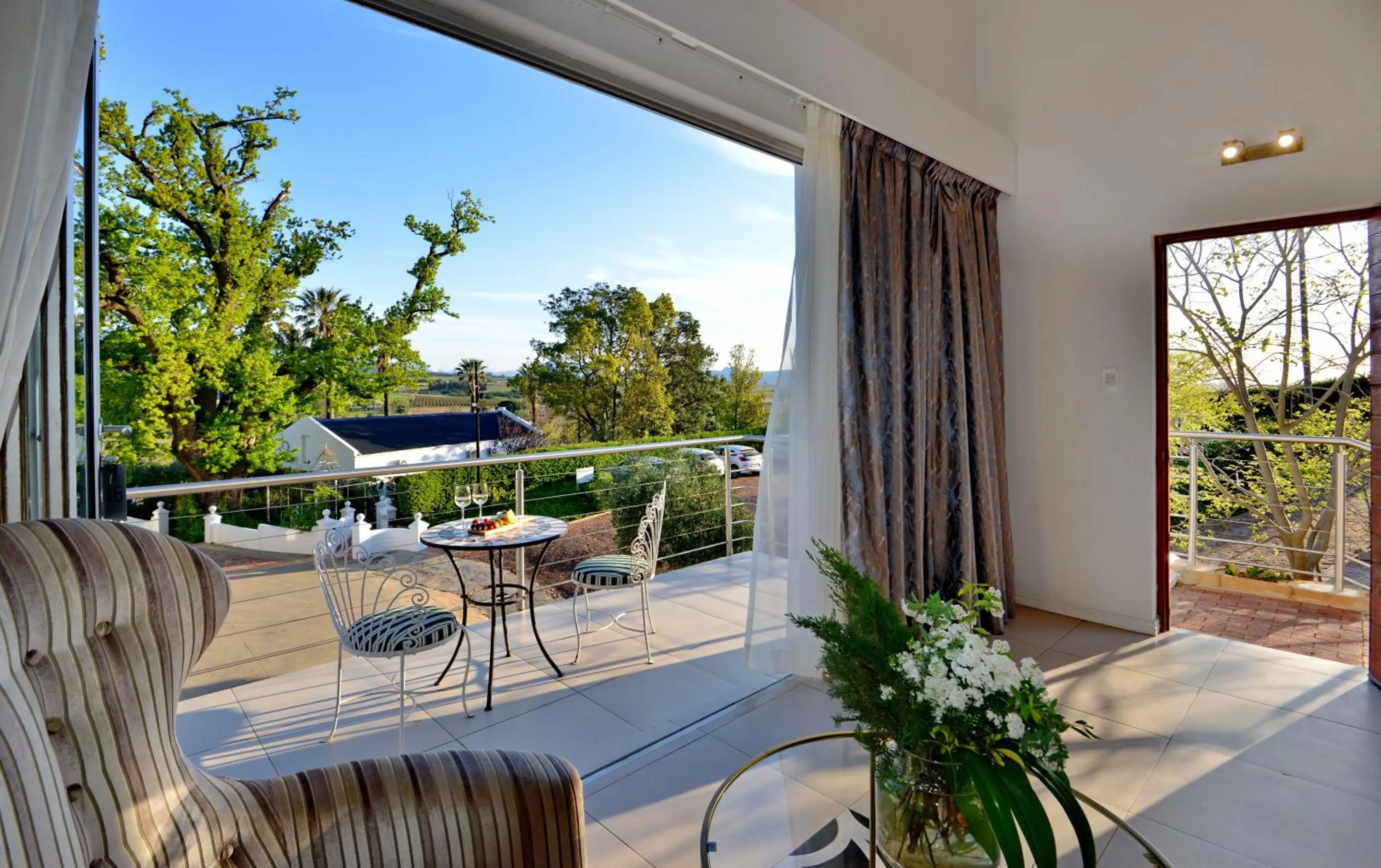 Balcony/Terrace in Val Du Charron Wine & Leisure Estate