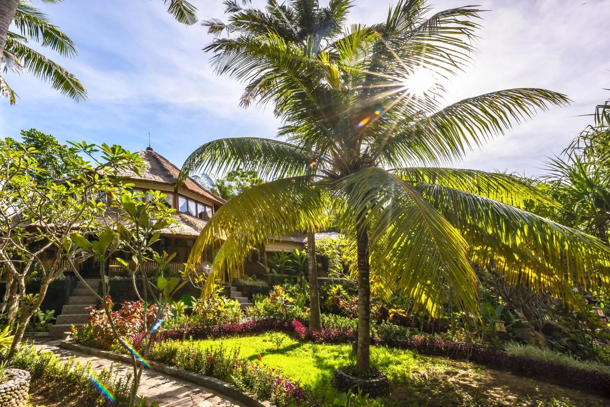 Garden in Seraya Shores Bali