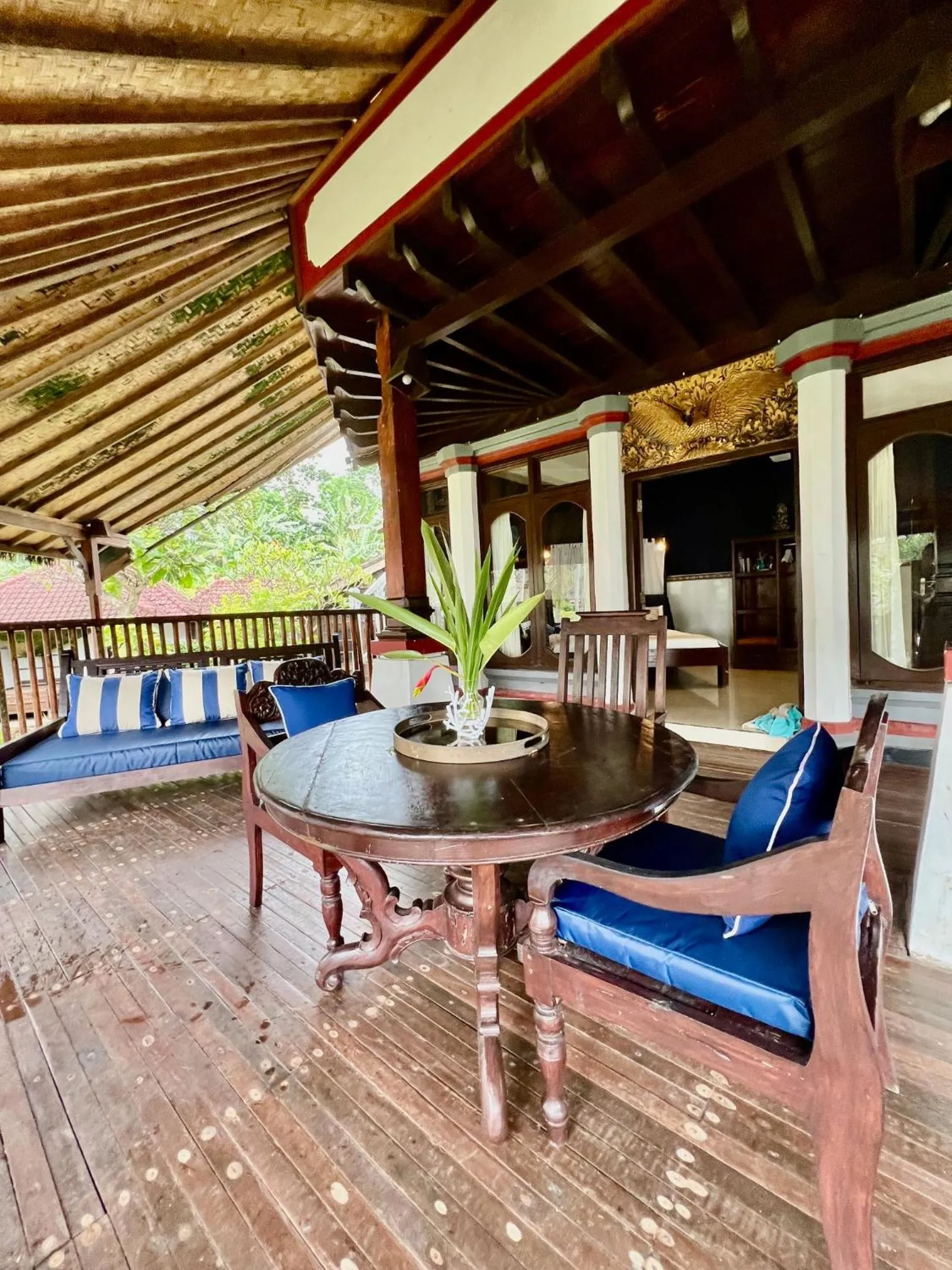 Balcony/Terrace in The Palms - Seraya Shores Retreat Bali