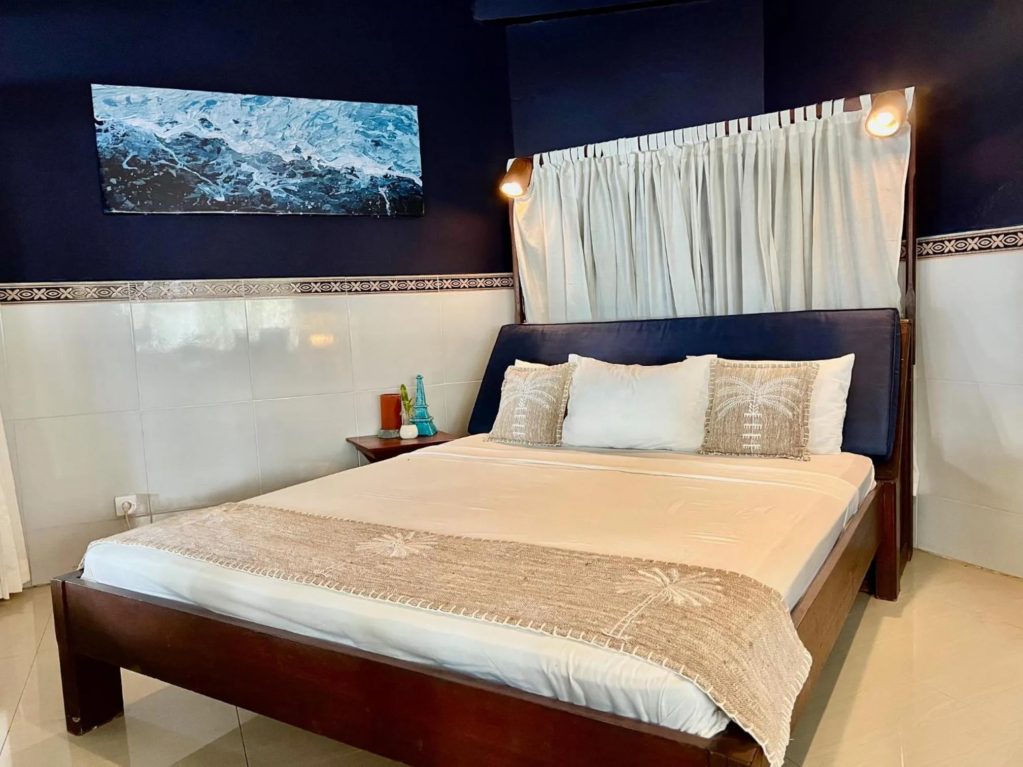 Bedroom, Bed in The Palms - Seraya Shores Retreat Bali