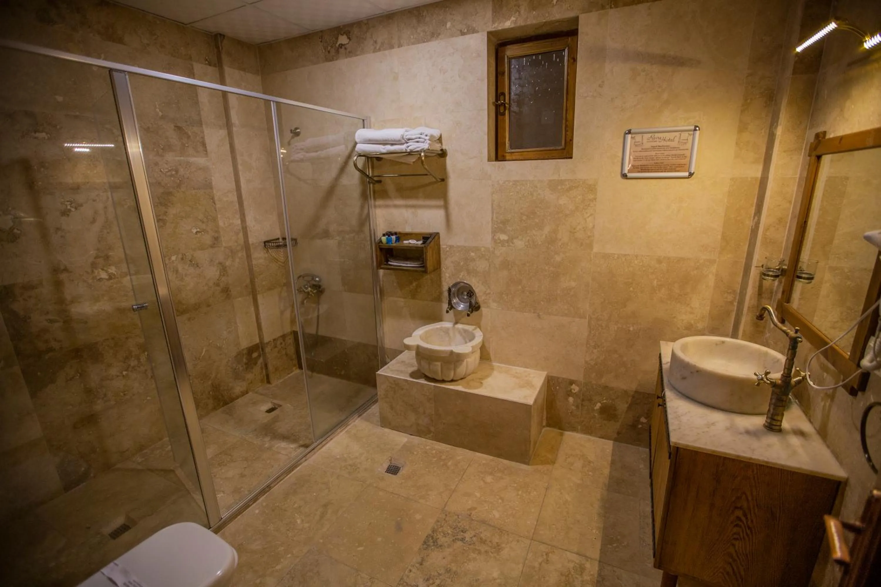 Bathroom in Göreme Reva Hotel