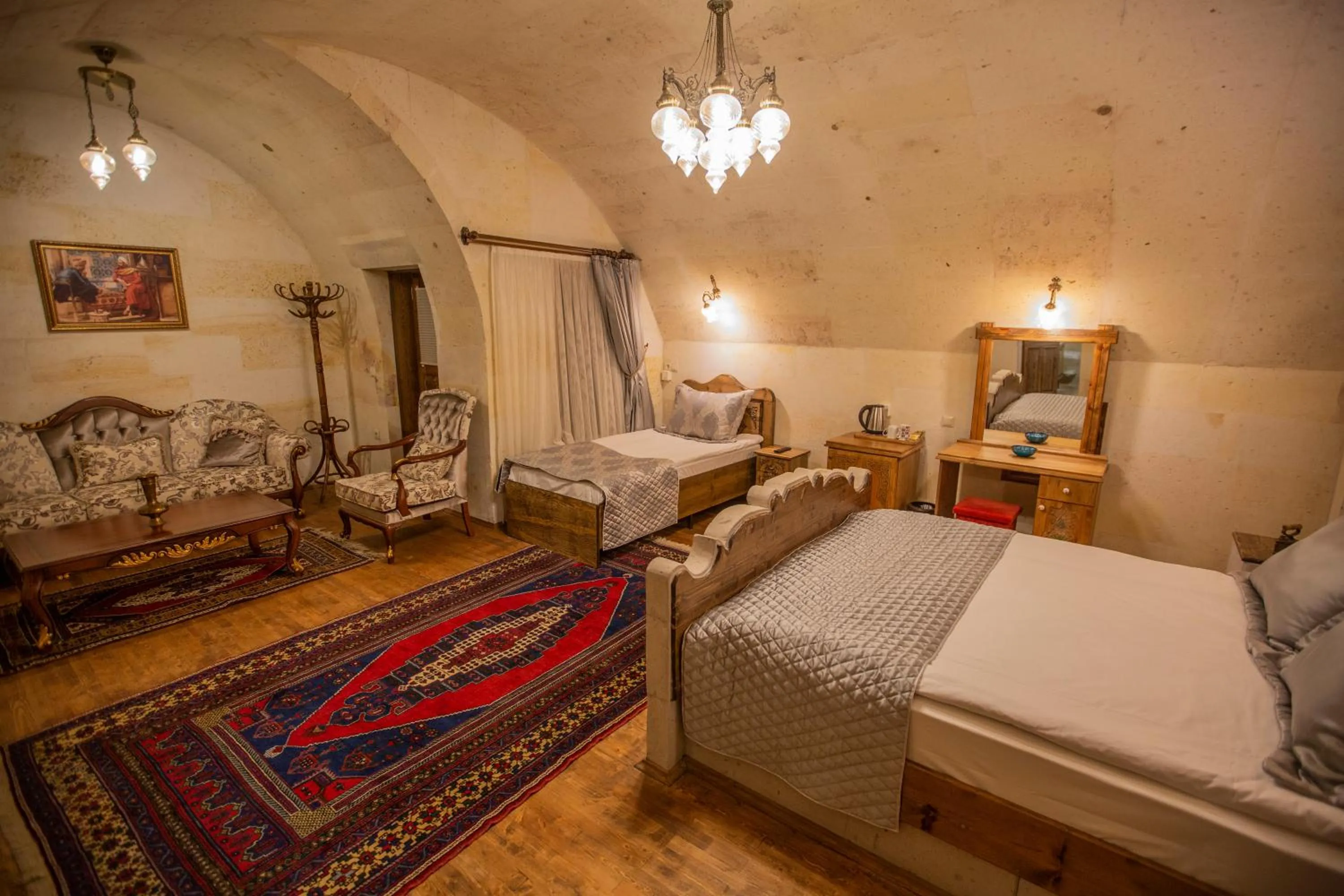 Photo of the whole room, Bed in Göreme Reva Hotel