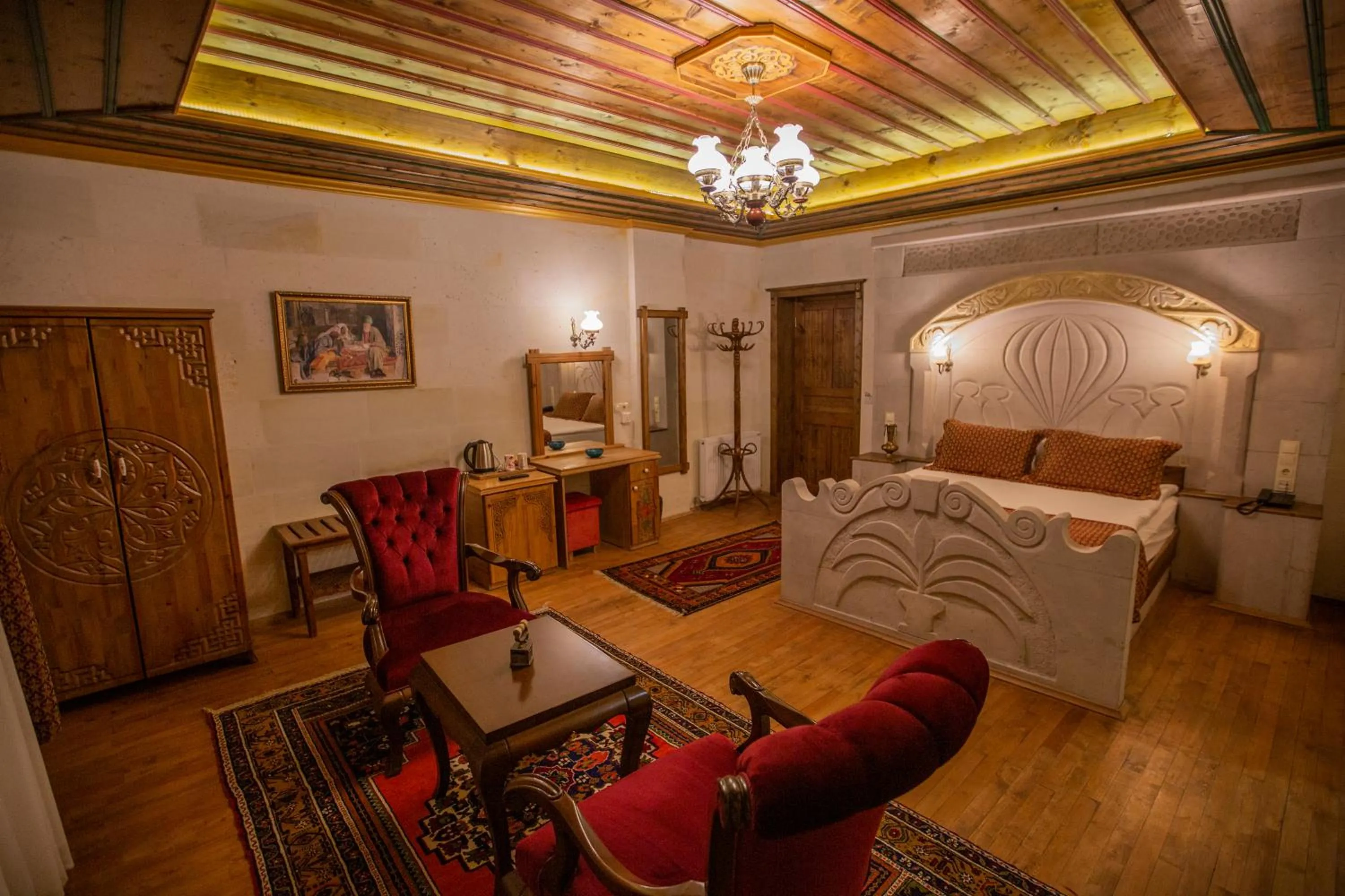 Photo of the whole room, Bed in Göreme Reva Hotel