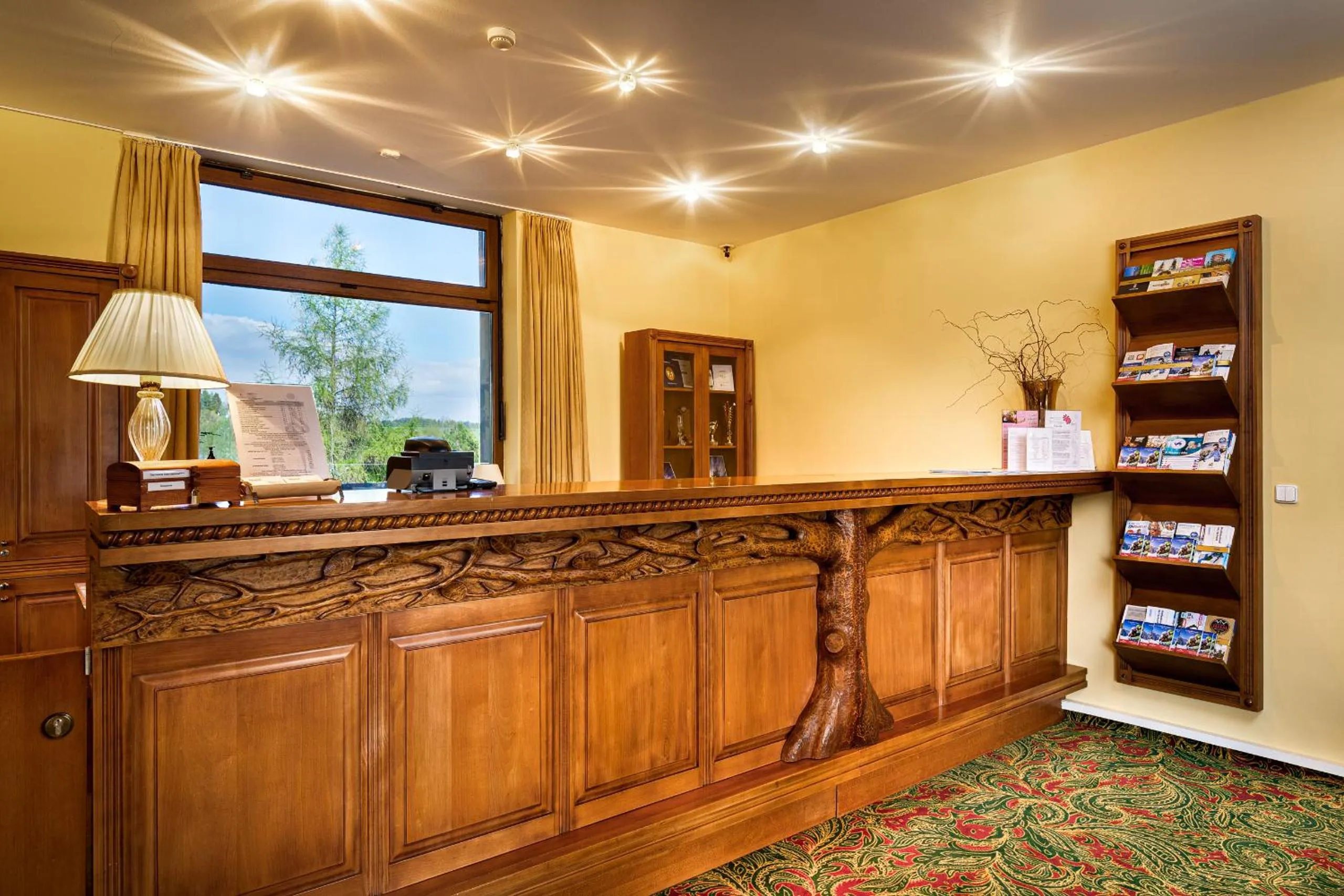 Lobby or reception in Hotel International