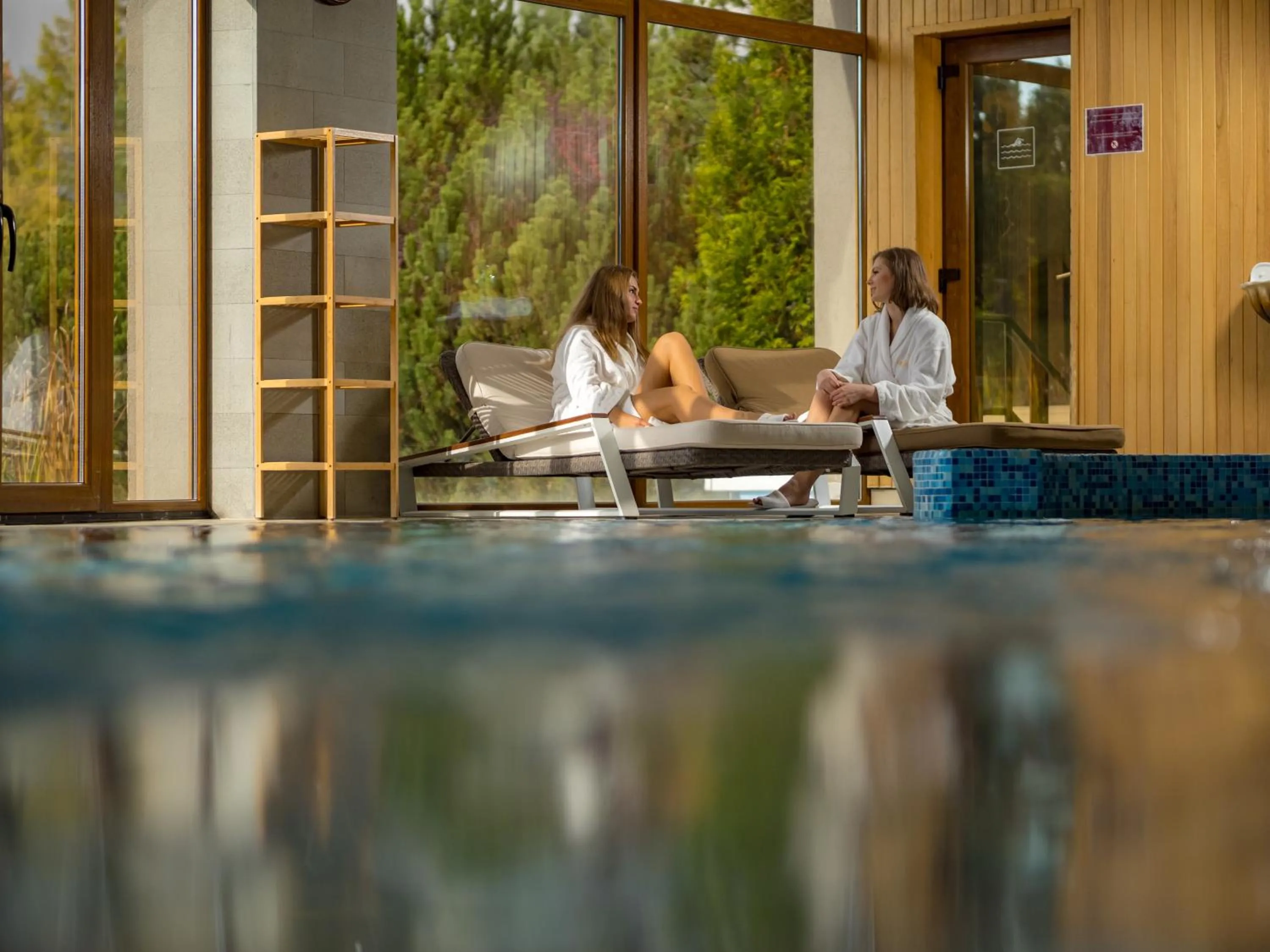 People in Hotel International