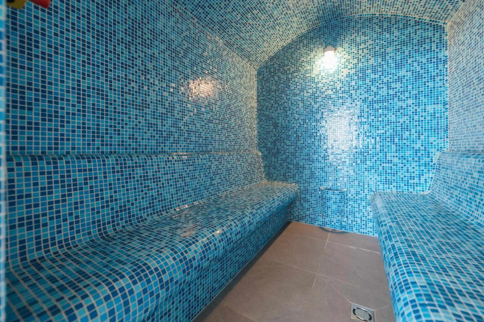 Steam room in Expo Tower by Mellow Mood Hotels