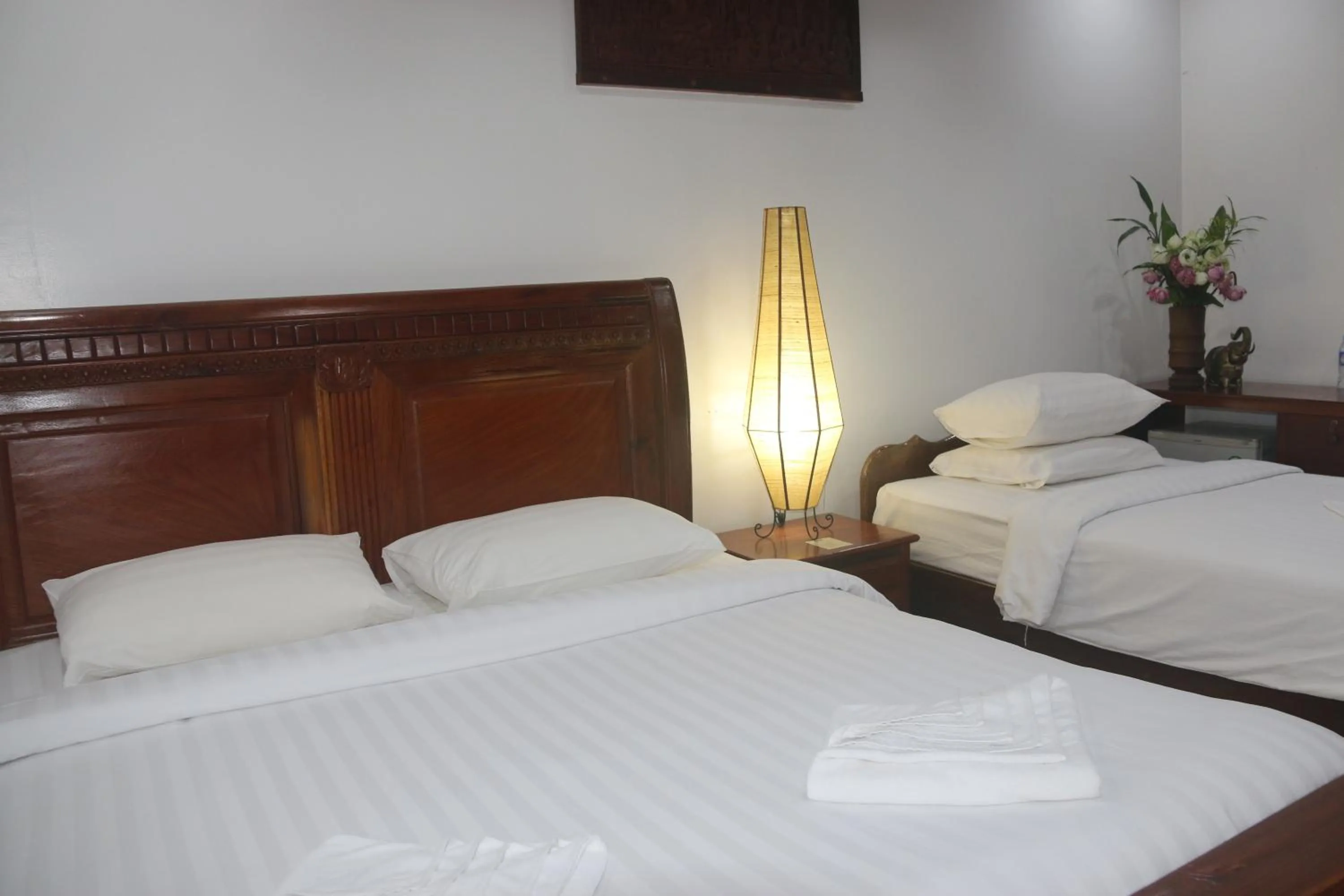 Bedroom, Bed in Shining Angkor Apartment Hotel