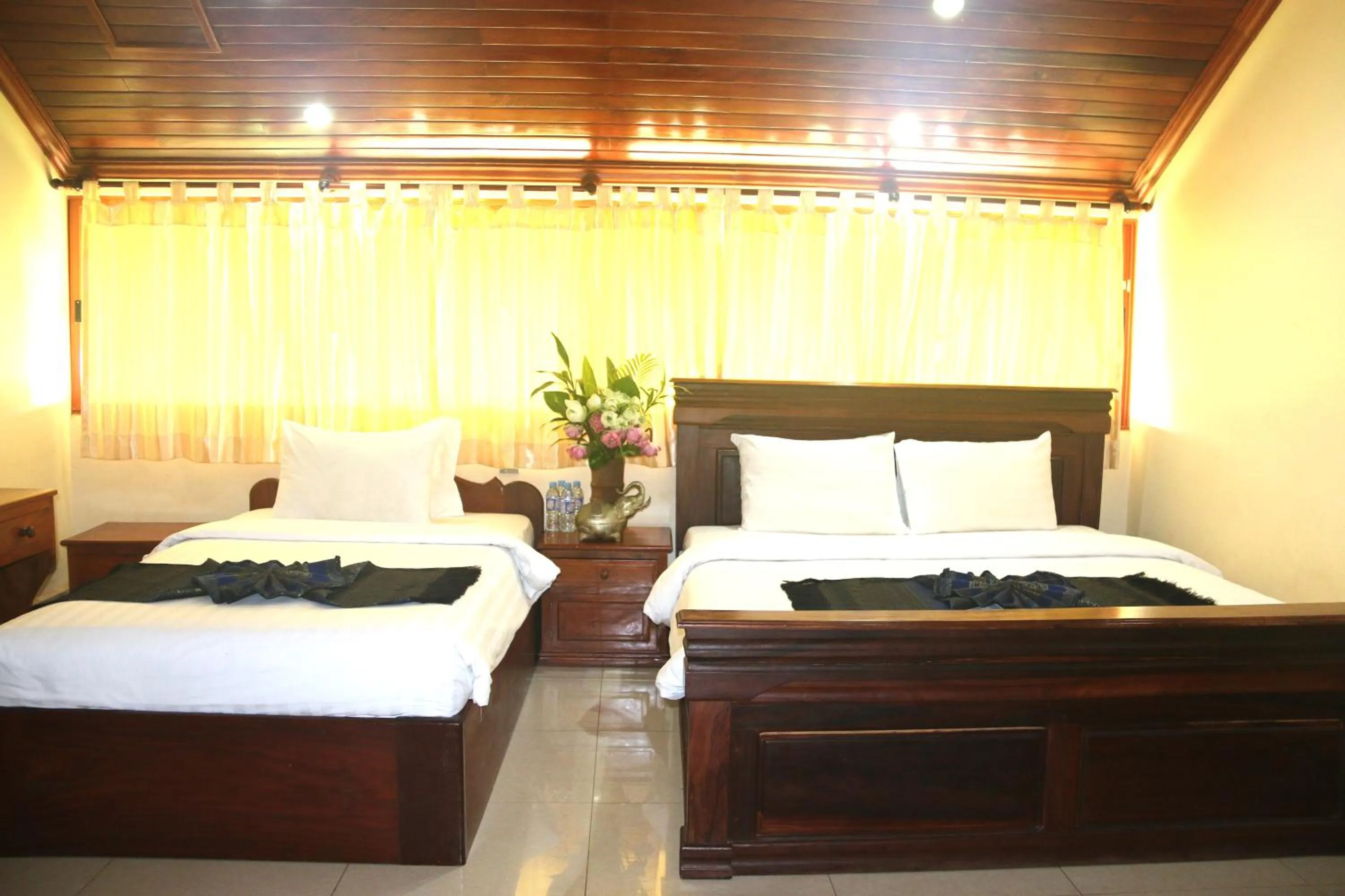 Bedroom, Bed in Shining Angkor Apartment Hotel