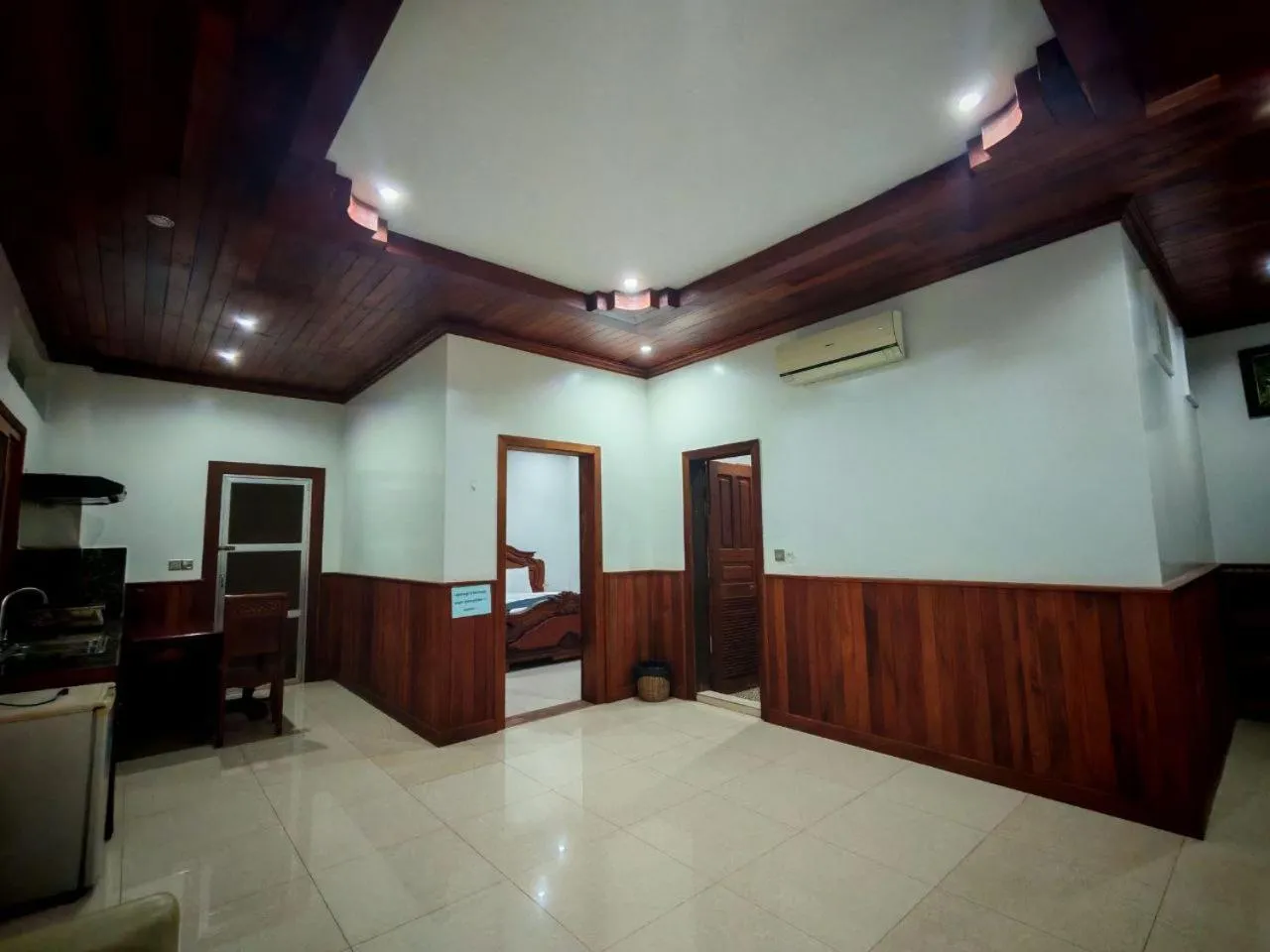 Living room in Shining Angkor Apartment Hotel