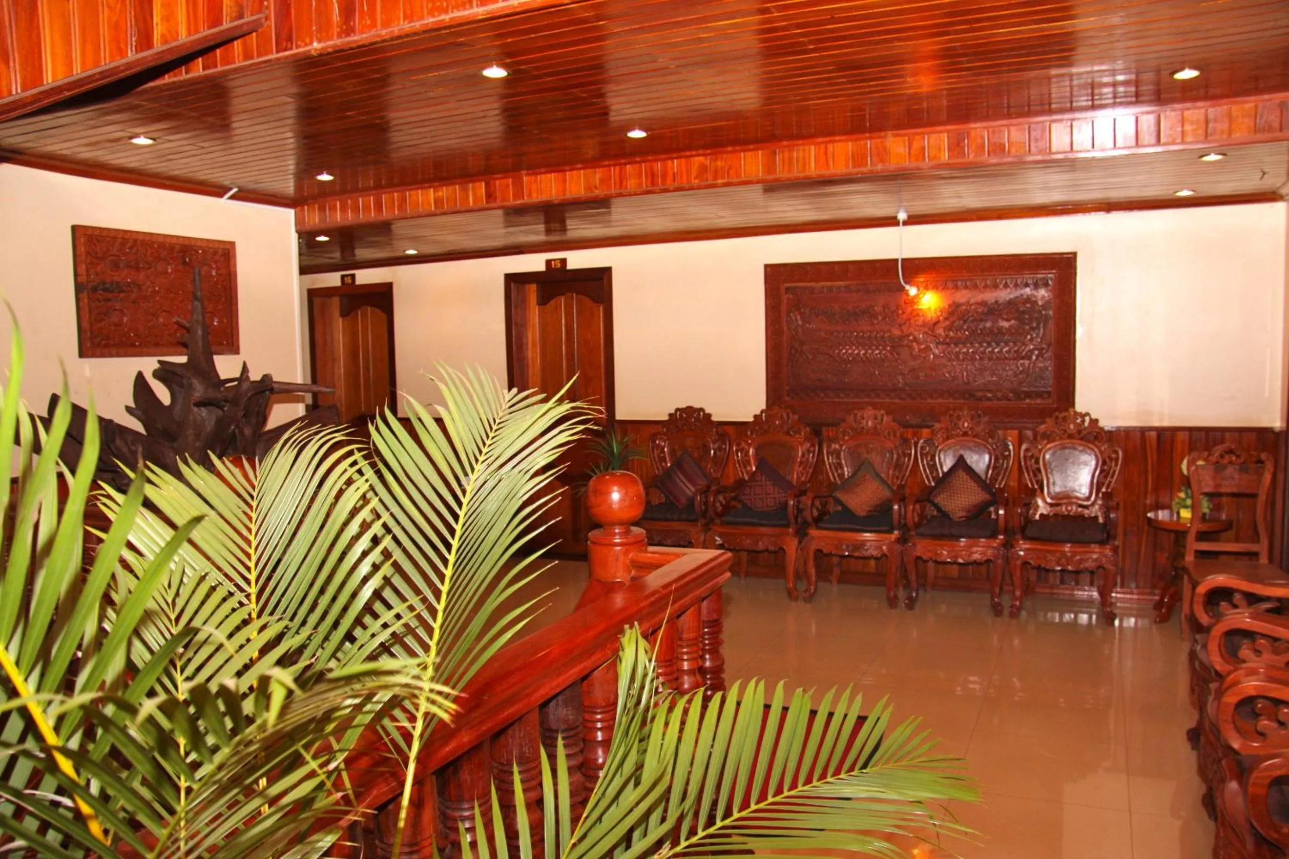 Lobby or reception in Shining Angkor Apartment Hotel