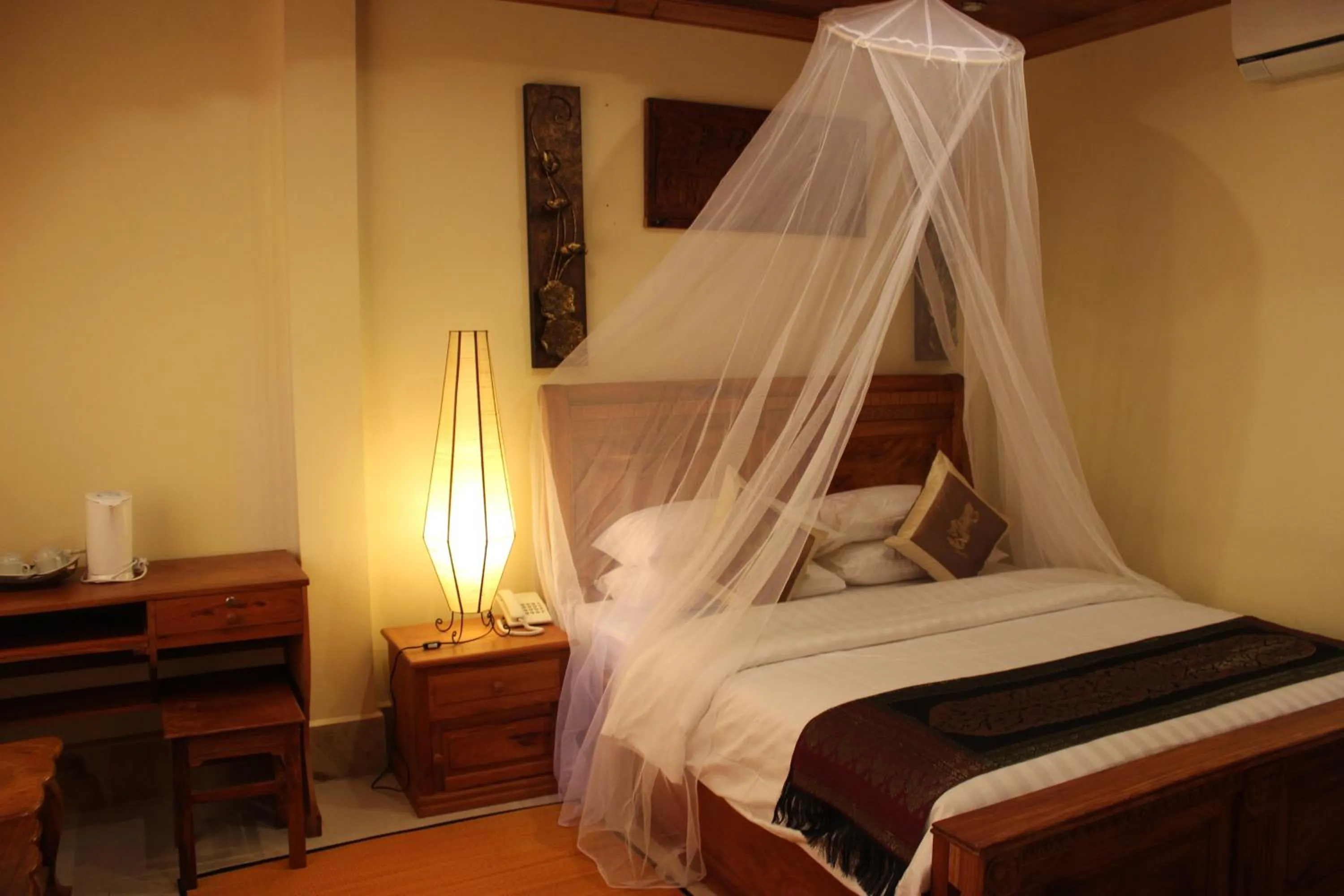 Bedroom, Bed in Shining Angkor Apartment Hotel