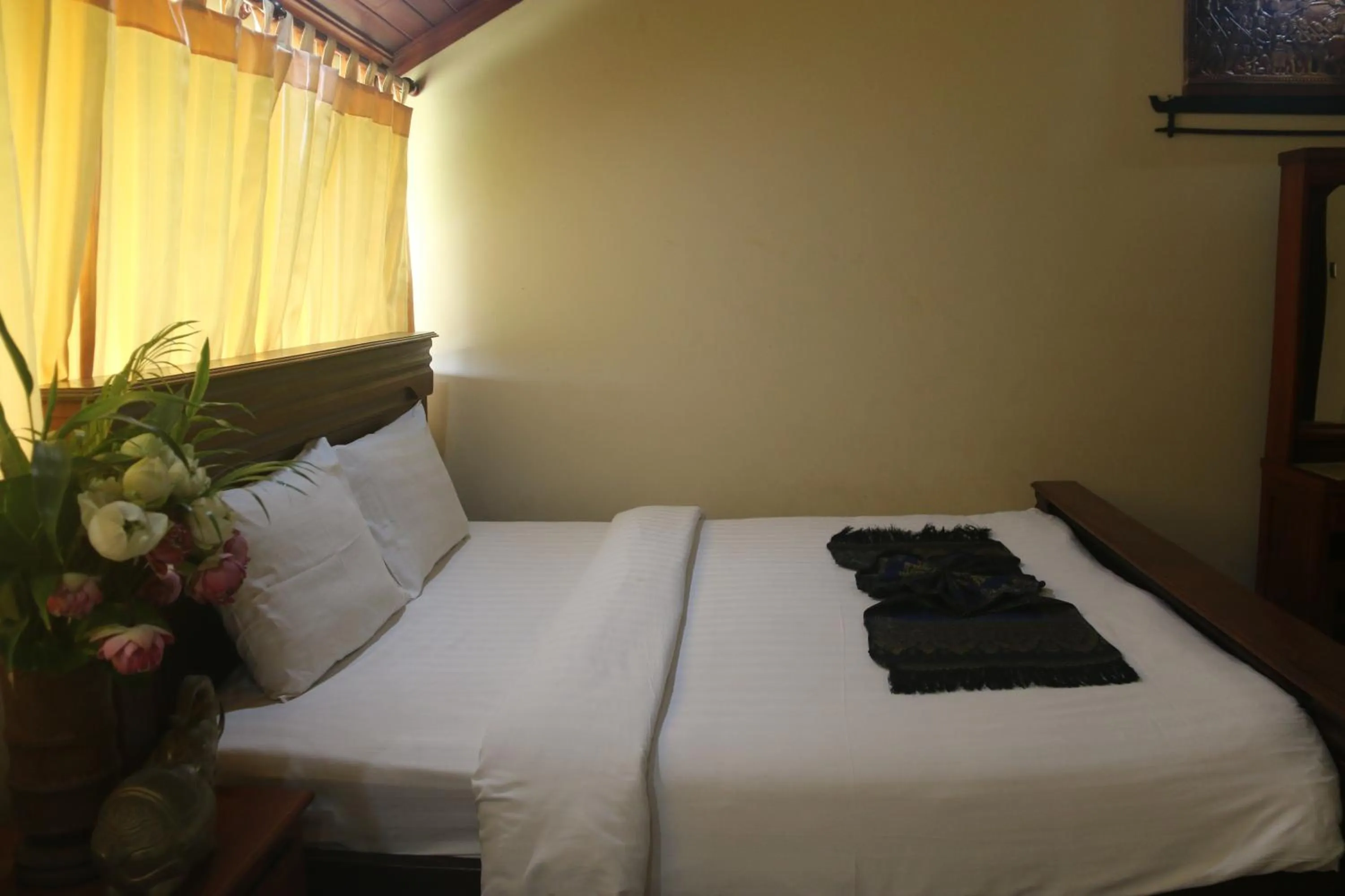 Bedroom, Bed in Shining Angkor Apartment Hotel