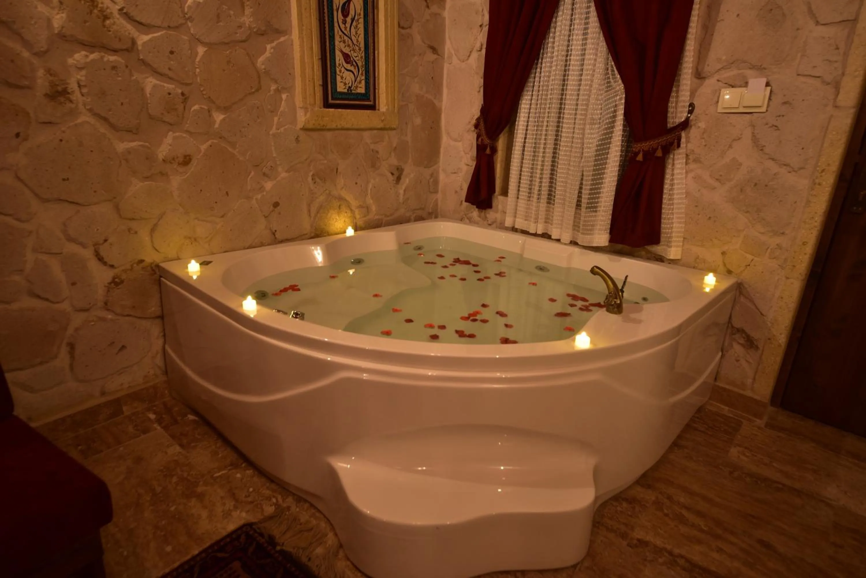 Bath in Cappadocia Caves Hotel