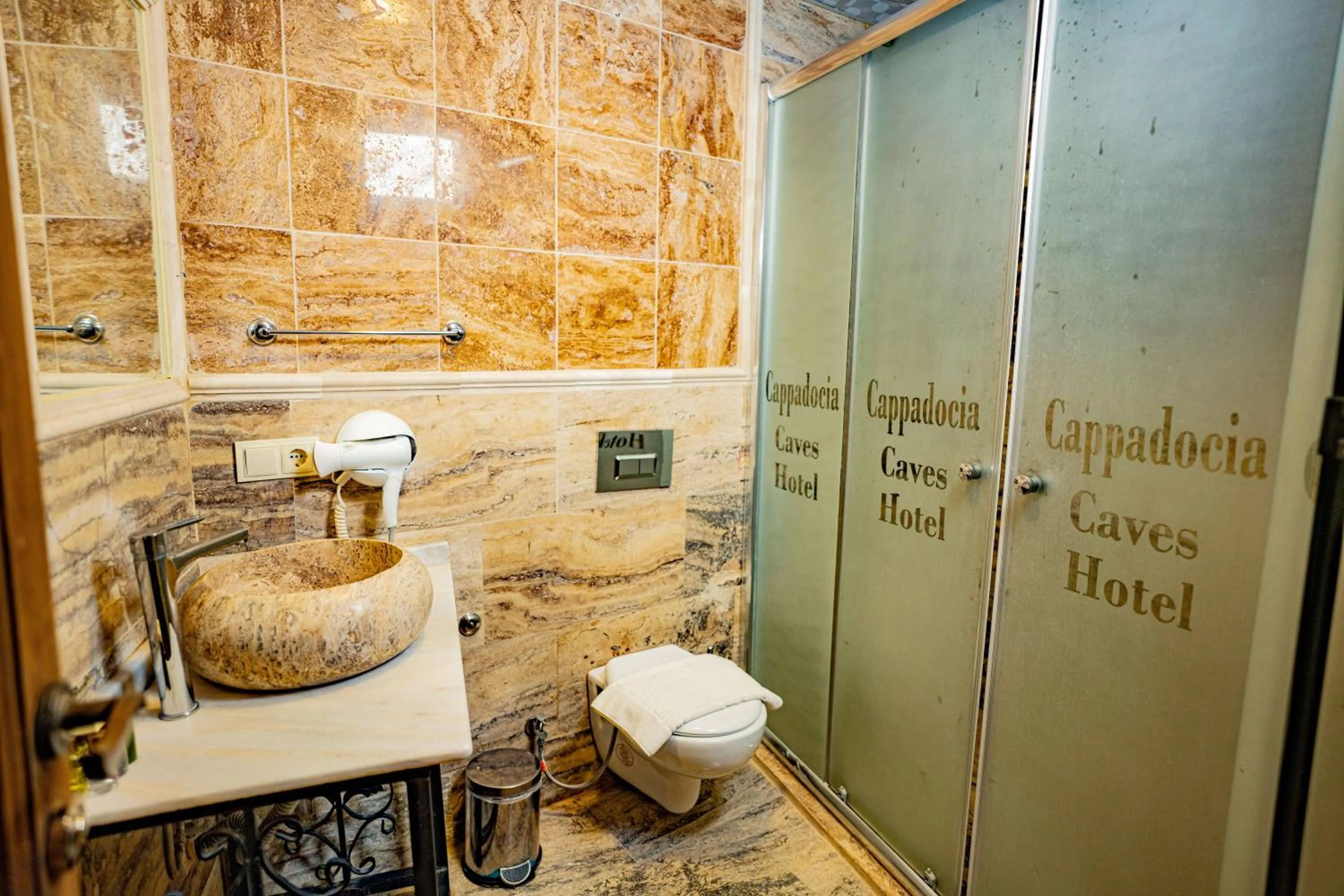 Bathroom in Cappadocia Caves Hotel