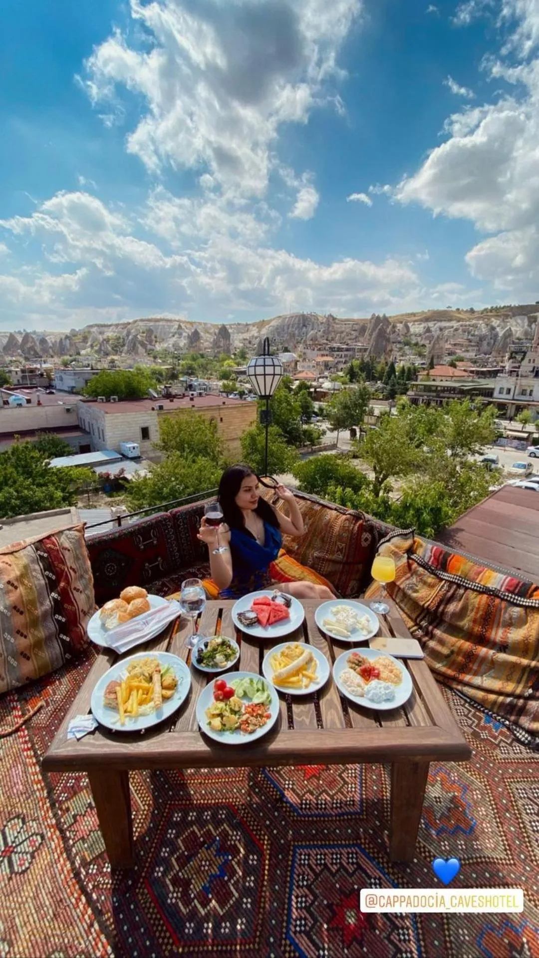Food and drinks in Cappadocia Caves Hotel