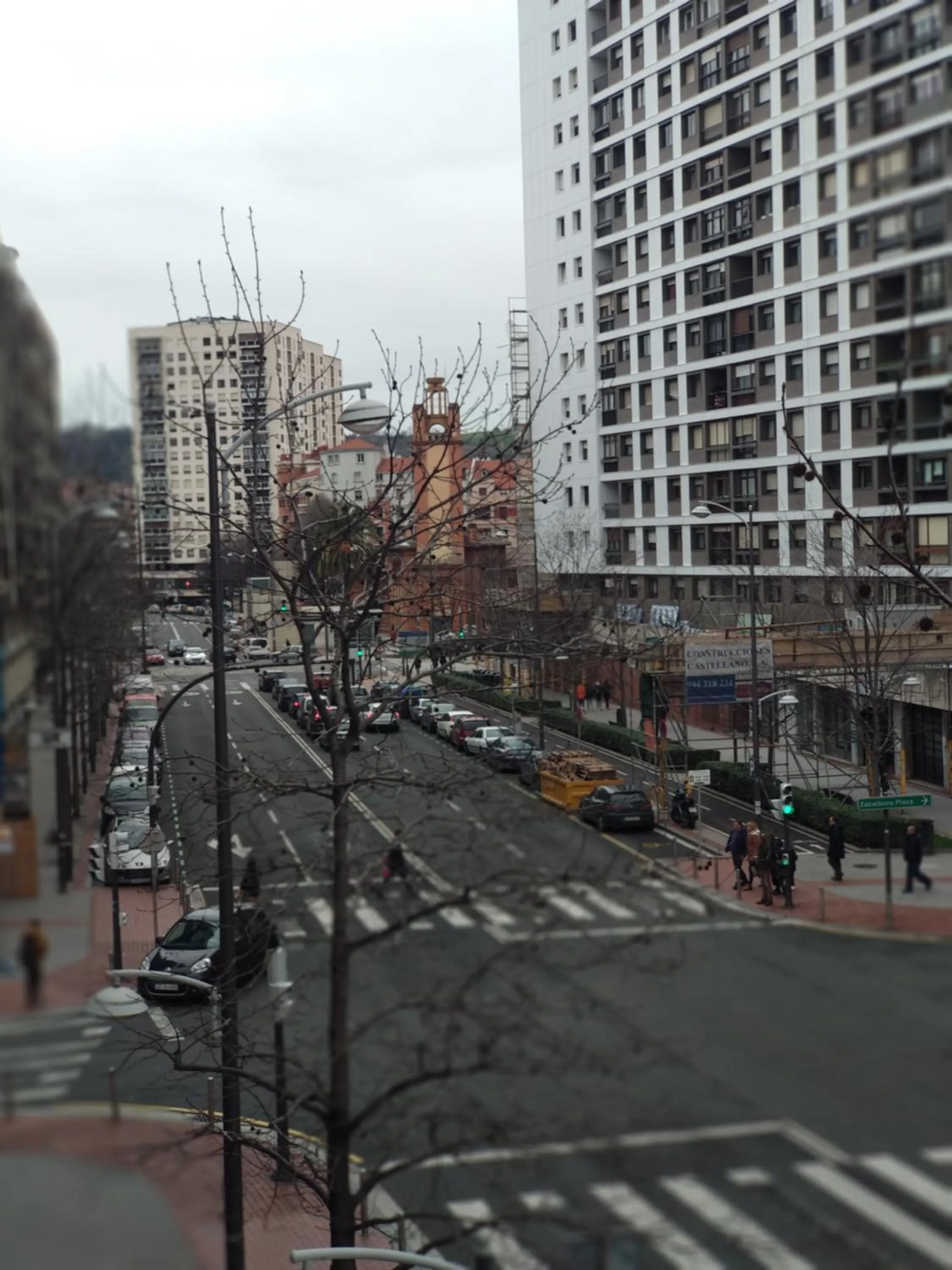 City view in Pensión Arias