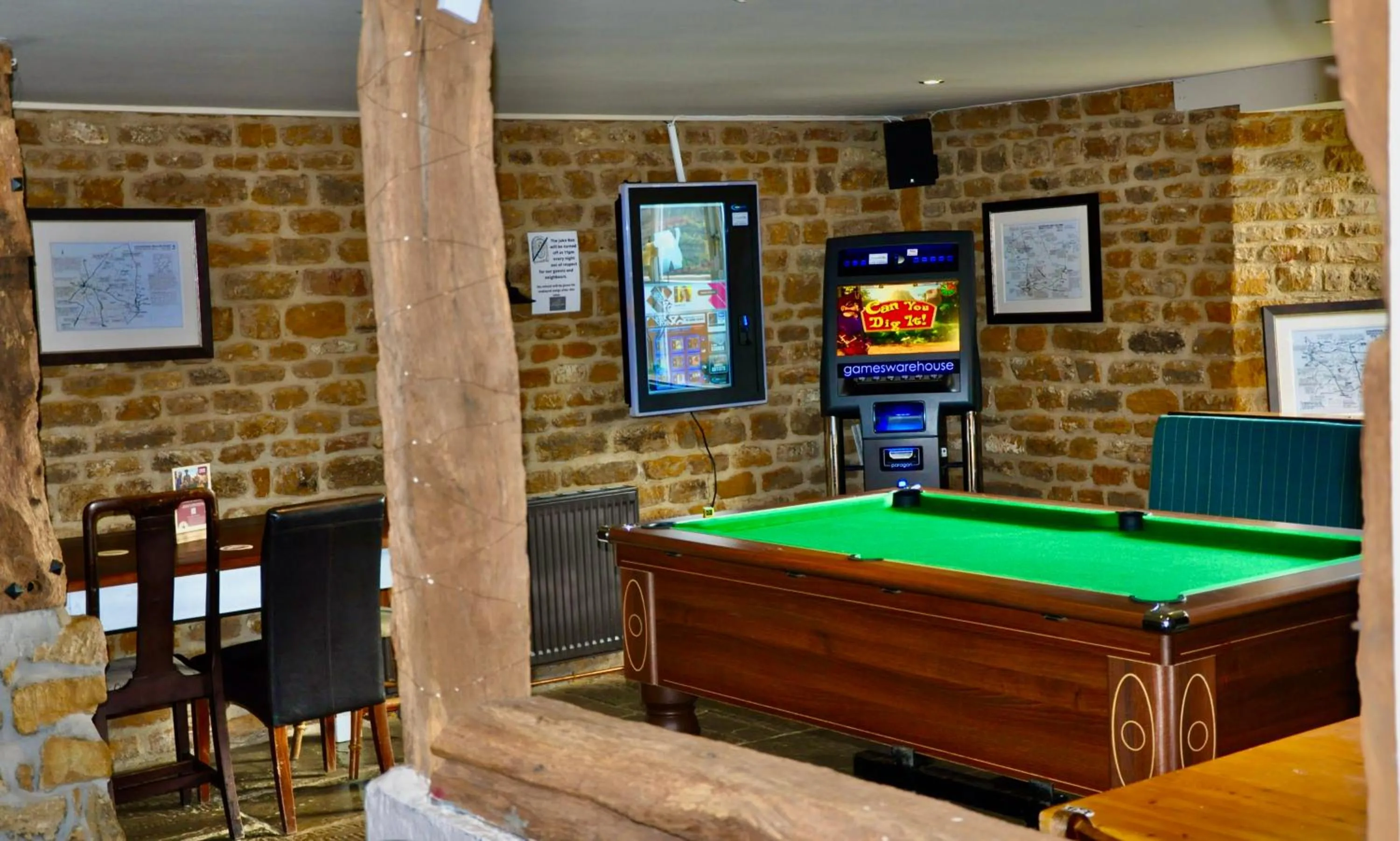 Game Room in The Hollybush Inn and B&B