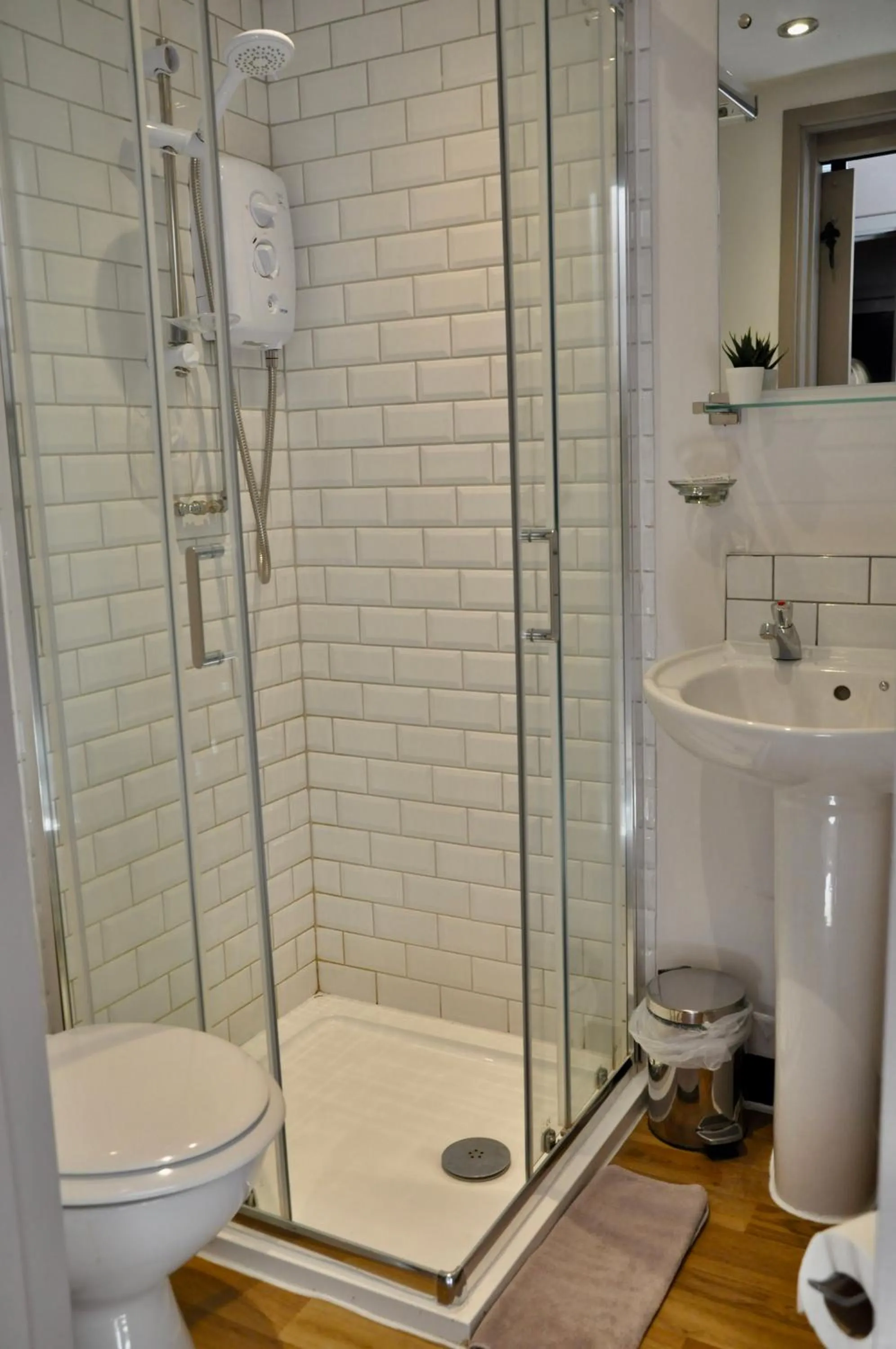Shower in The Hollybush Inn and B&B