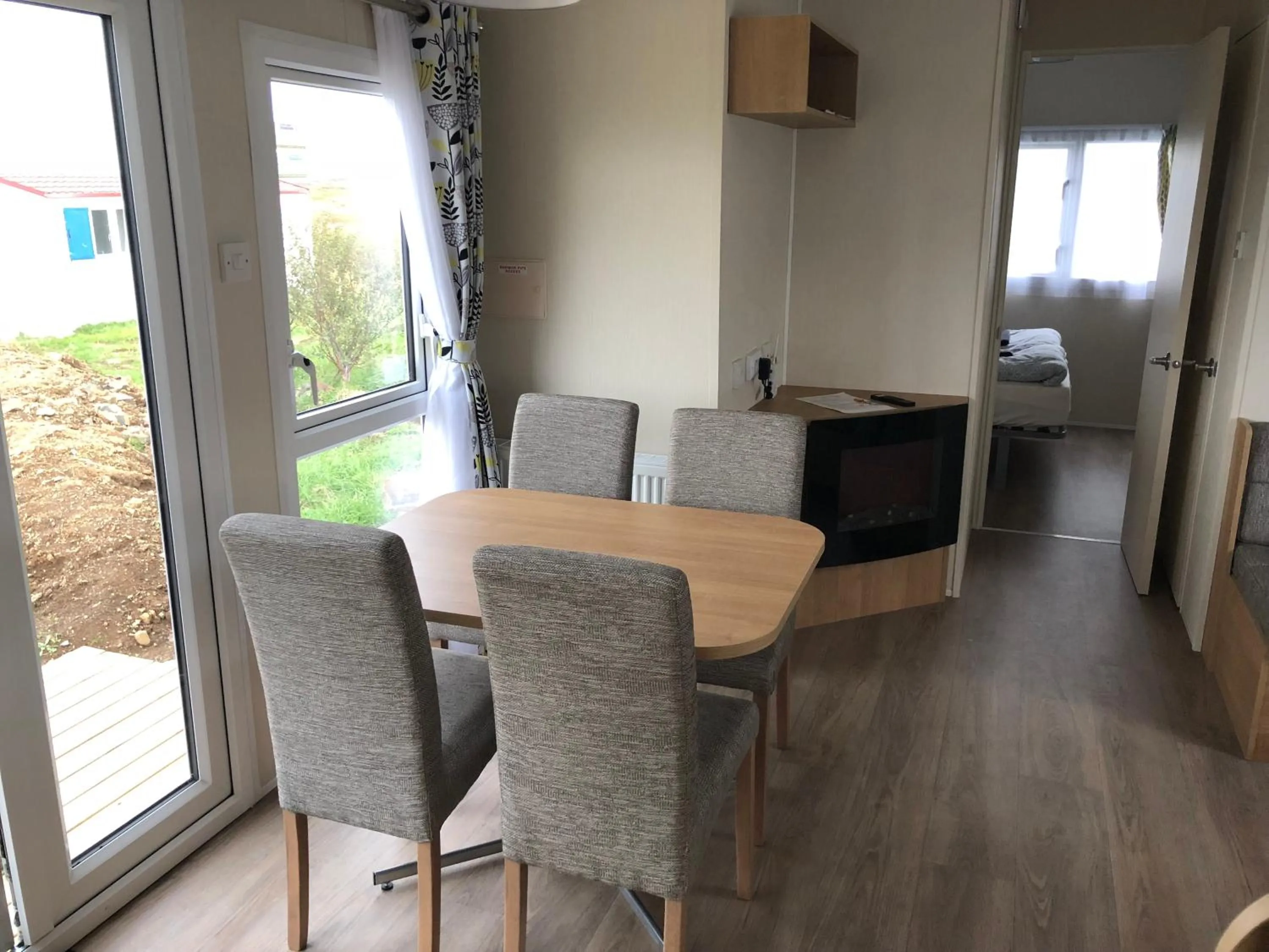 Seating area in Lækjarkot Rooms and Cottages with Kitchen