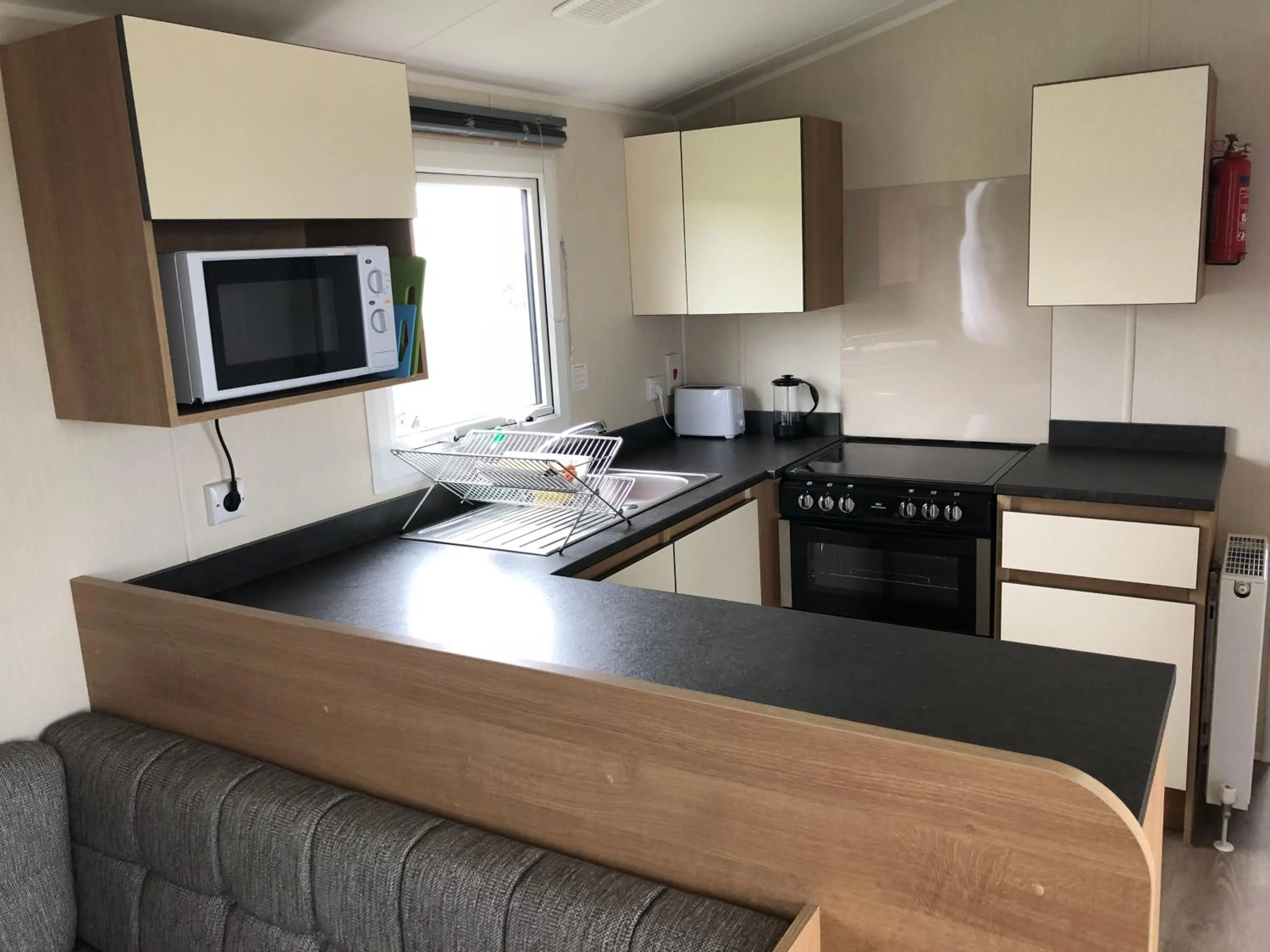 Kitchen or kitchenette in Lækjarkot Rooms and Cottages with Kitchen