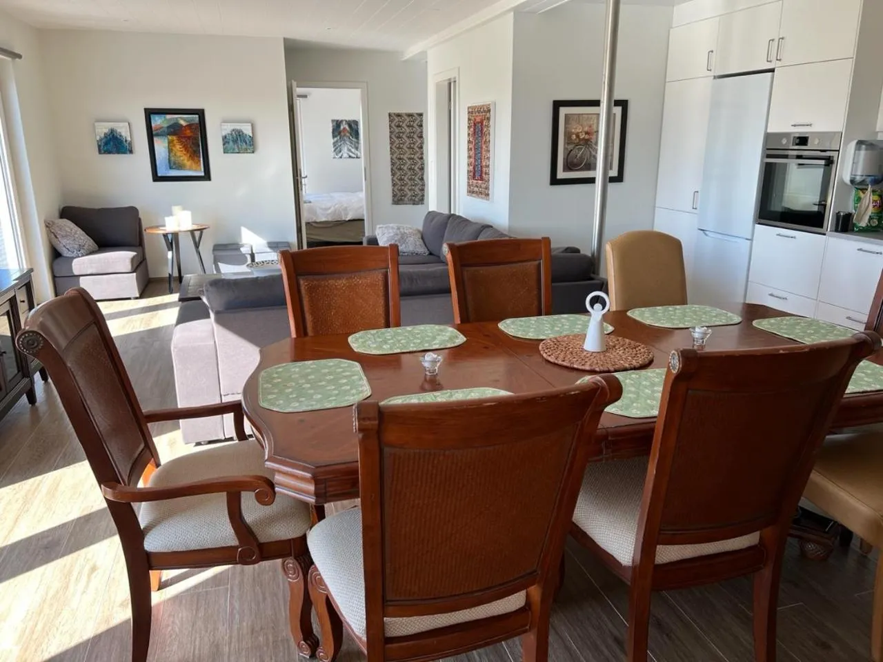 Kitchen or kitchenette in Lækjarkot Rooms and Cottages with Kitchen