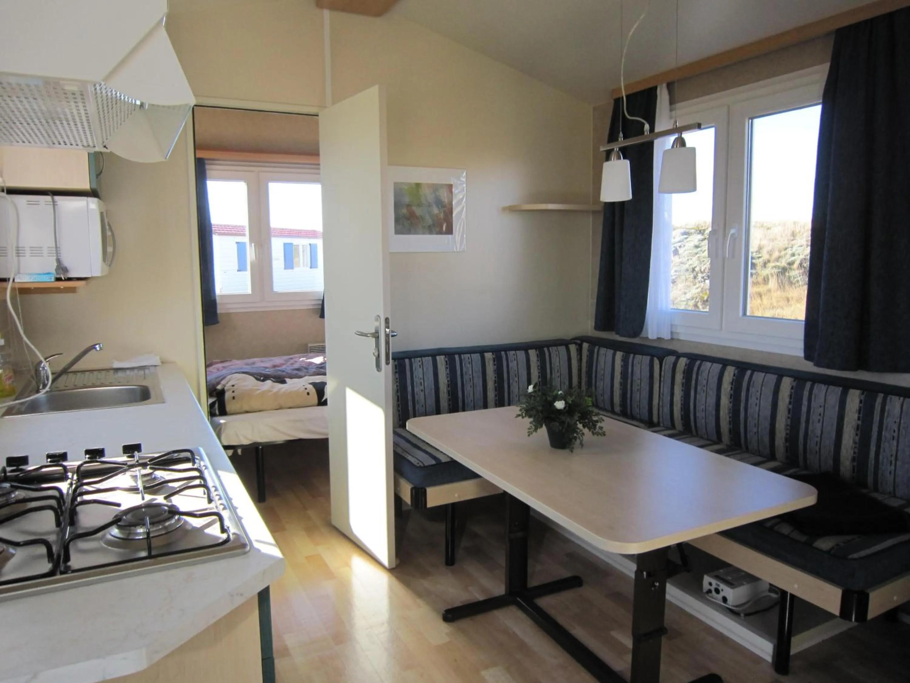 Kitchen or kitchenette in Lækjarkot Rooms and Cottages with Kitchen