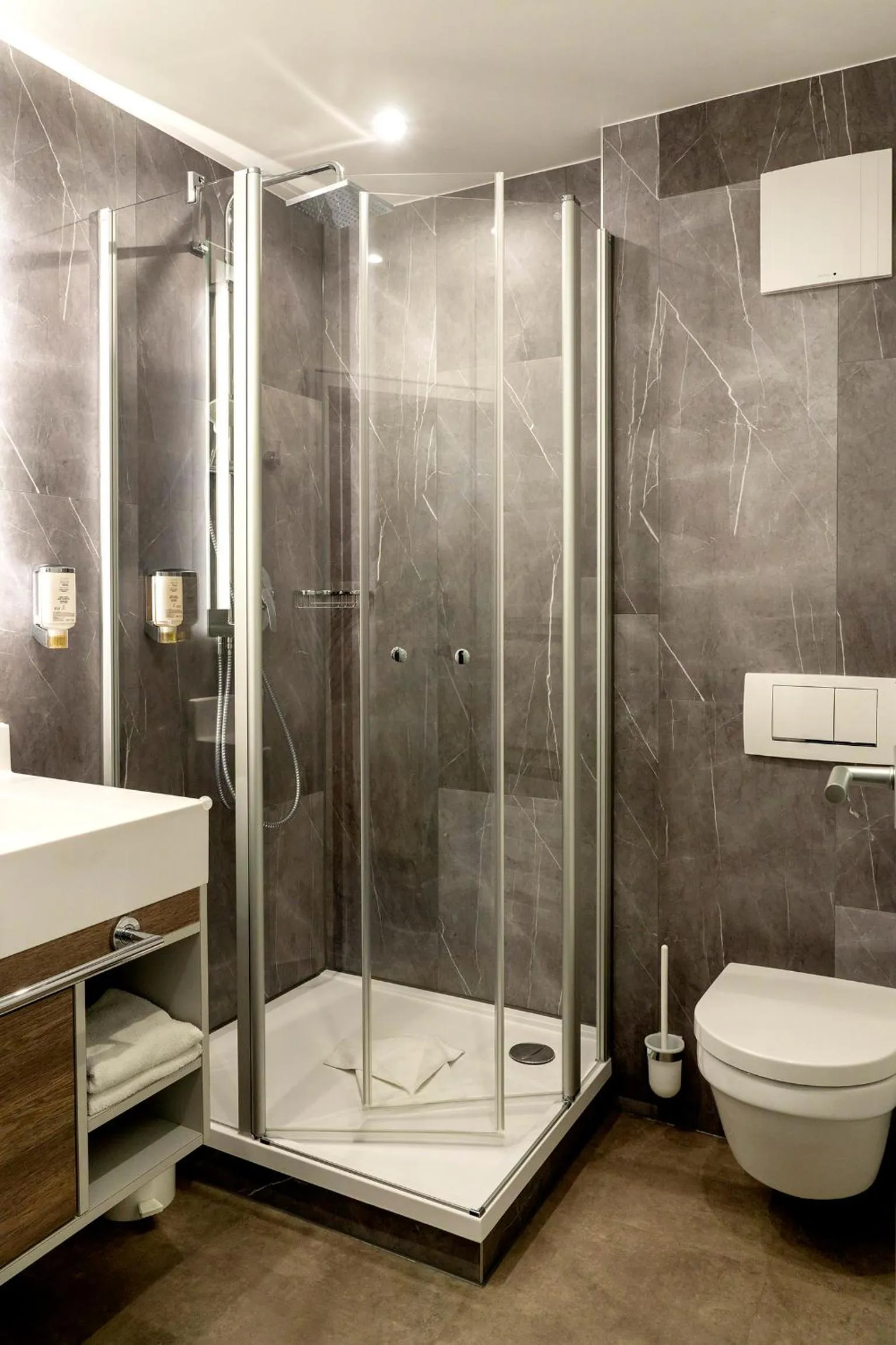 Shower in Hotel Schwanen