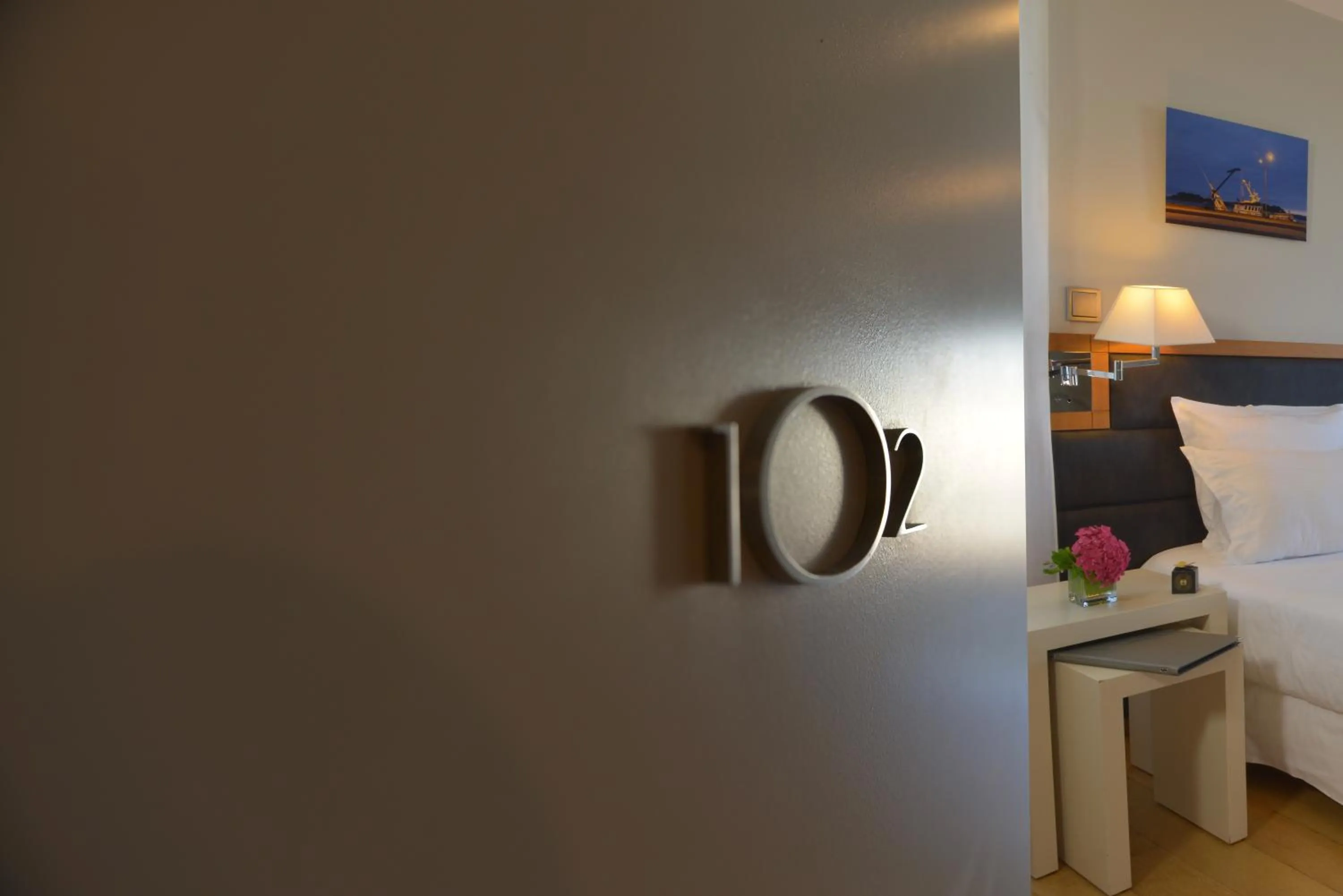 Bed in Grand Hotel de L'Océan