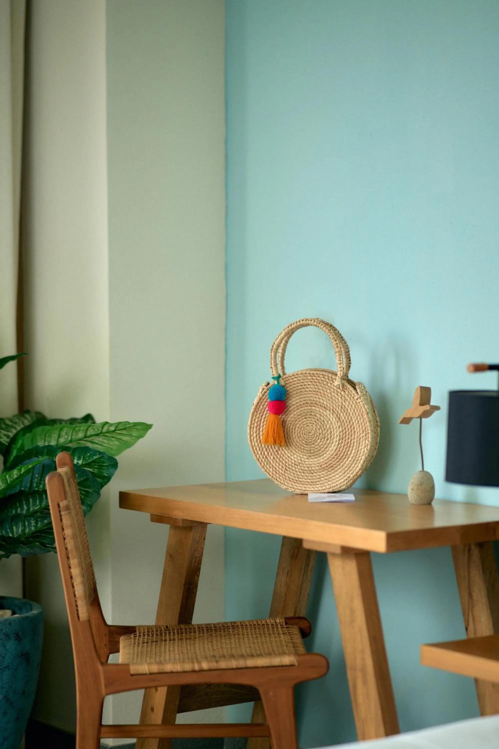 Decorative detail in Hotel Basalto