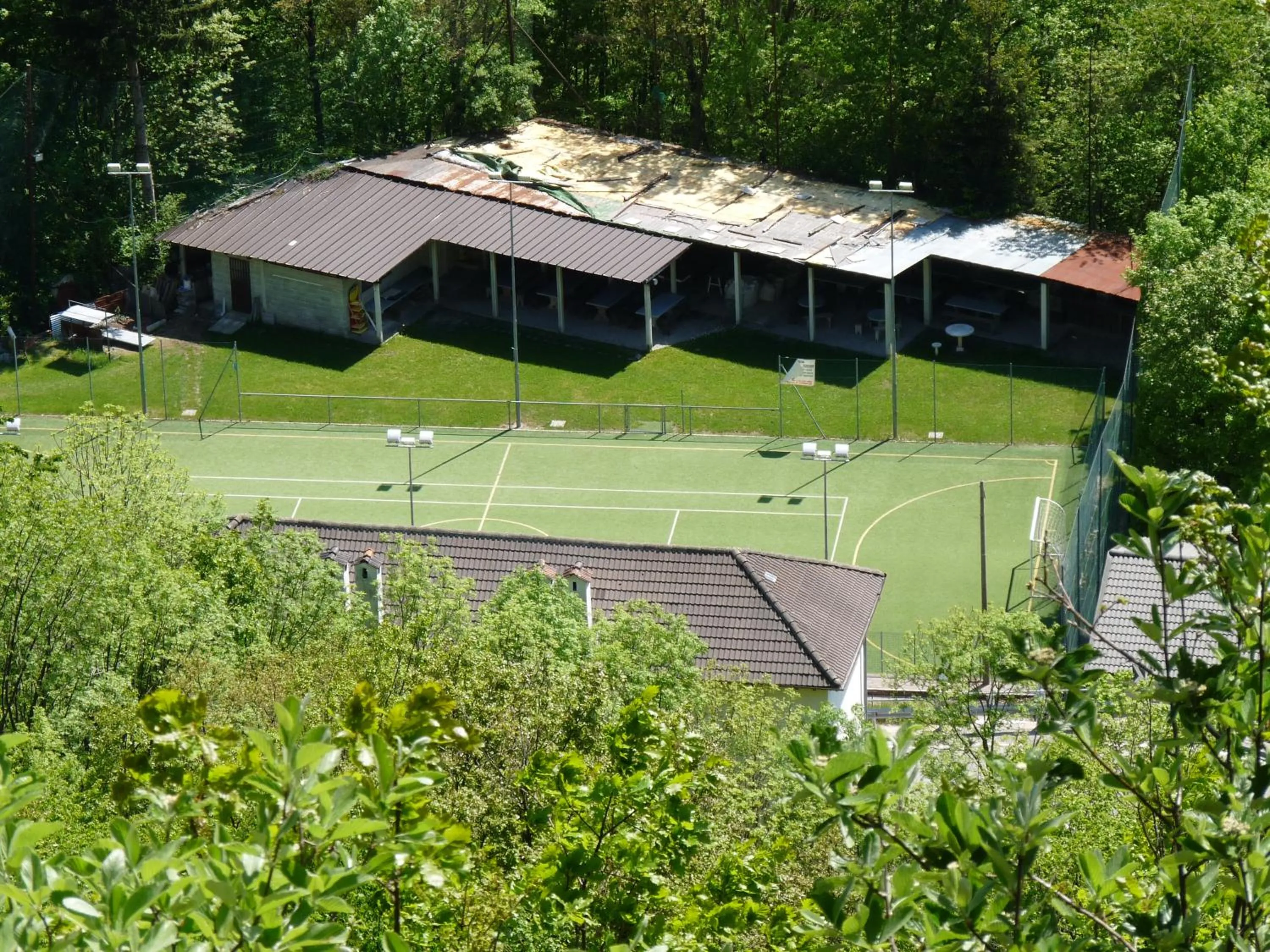 Tennis court in ALBERGO BELVEDERE