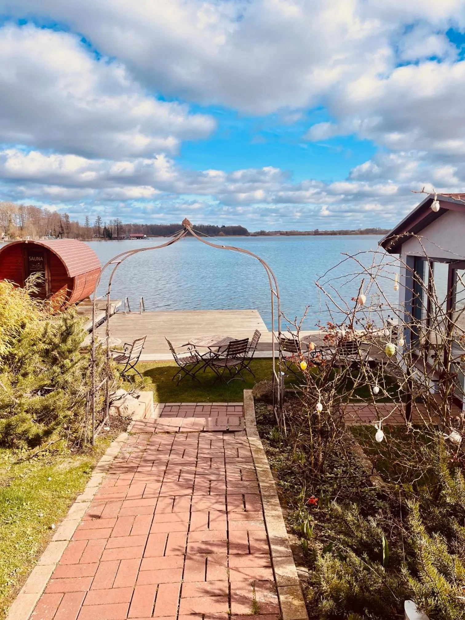 Lake view in Hotel Inselhof