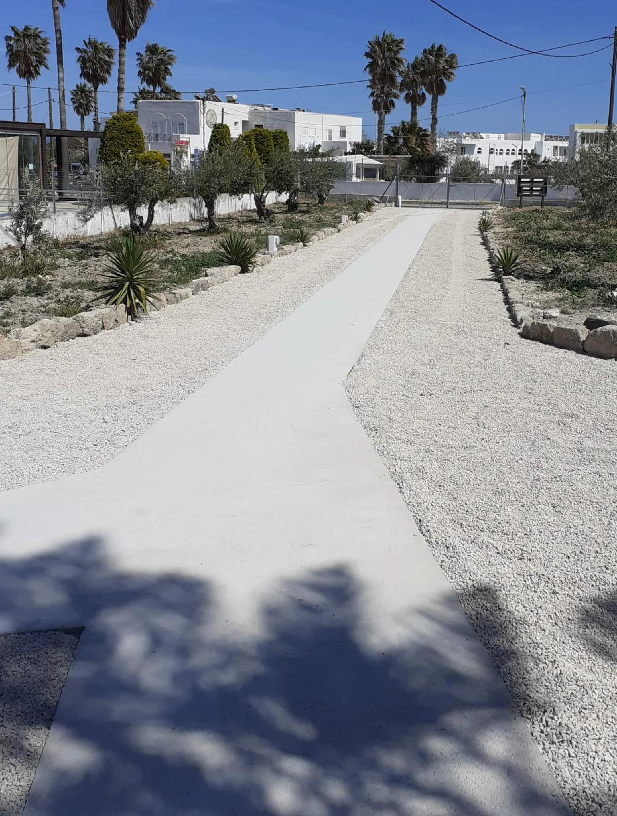 Facade/entrance in Delphini Studios - for the disabled