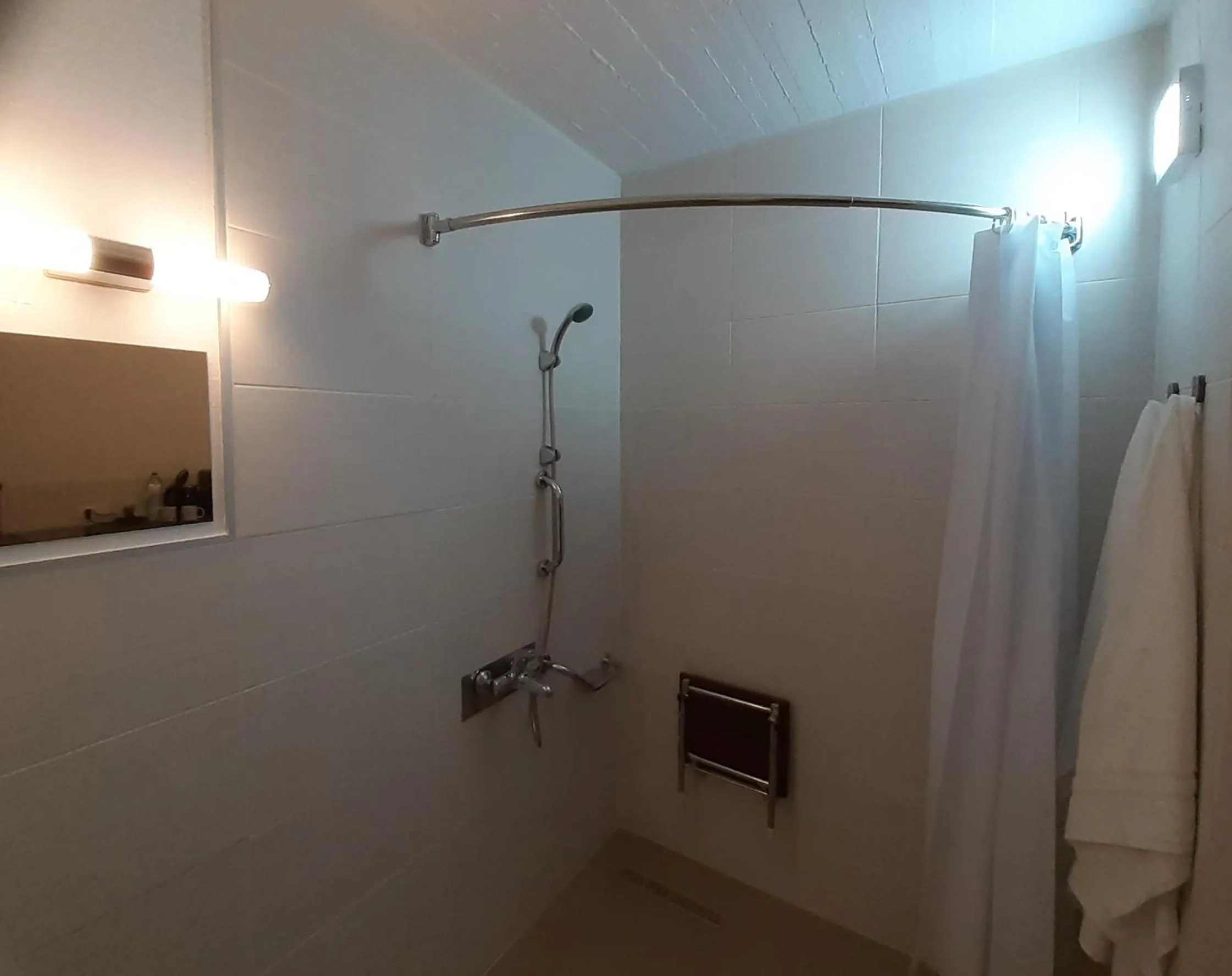 Shower in Delphini Studios - for the disabled
