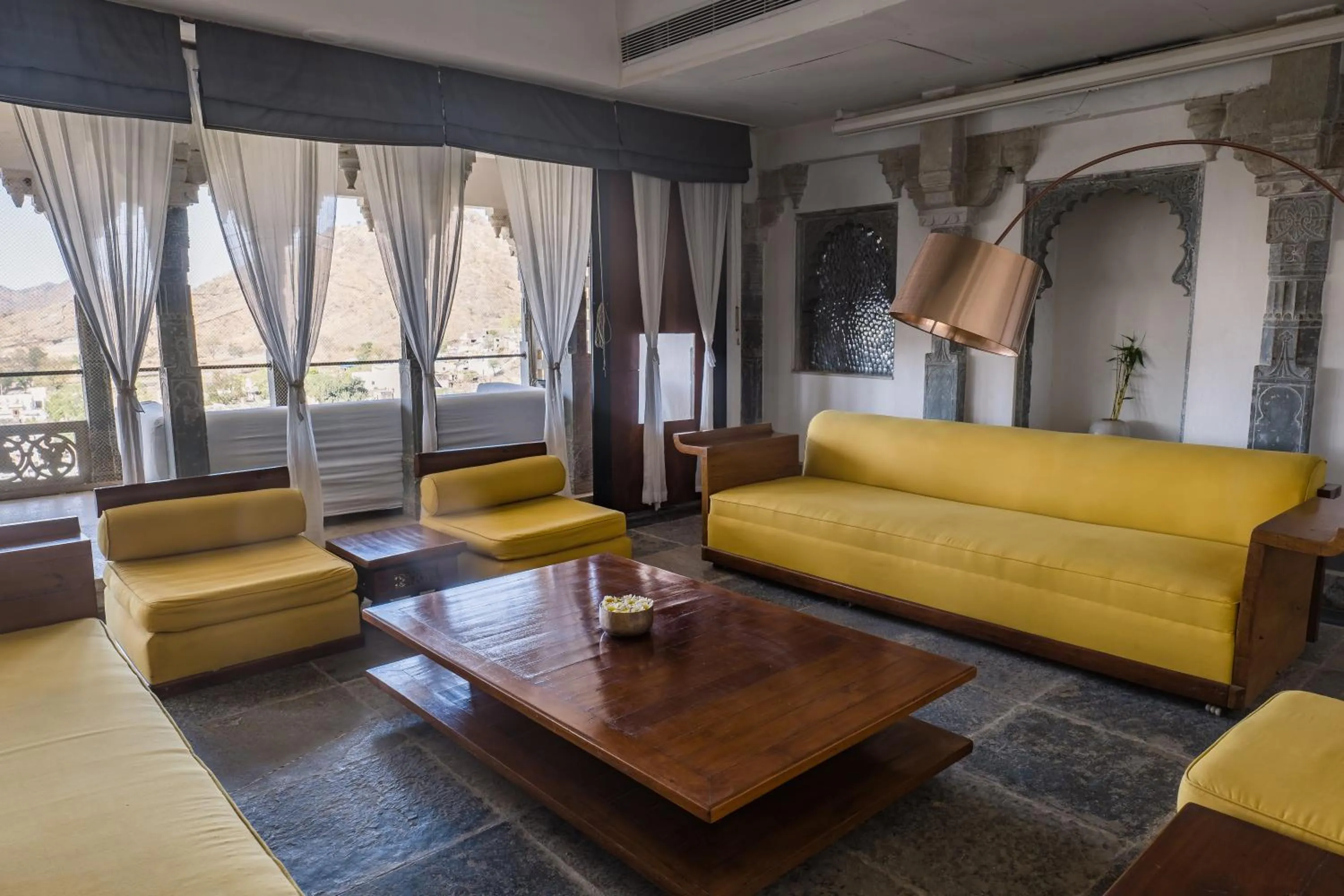 Seating area in RAAS Devigarh