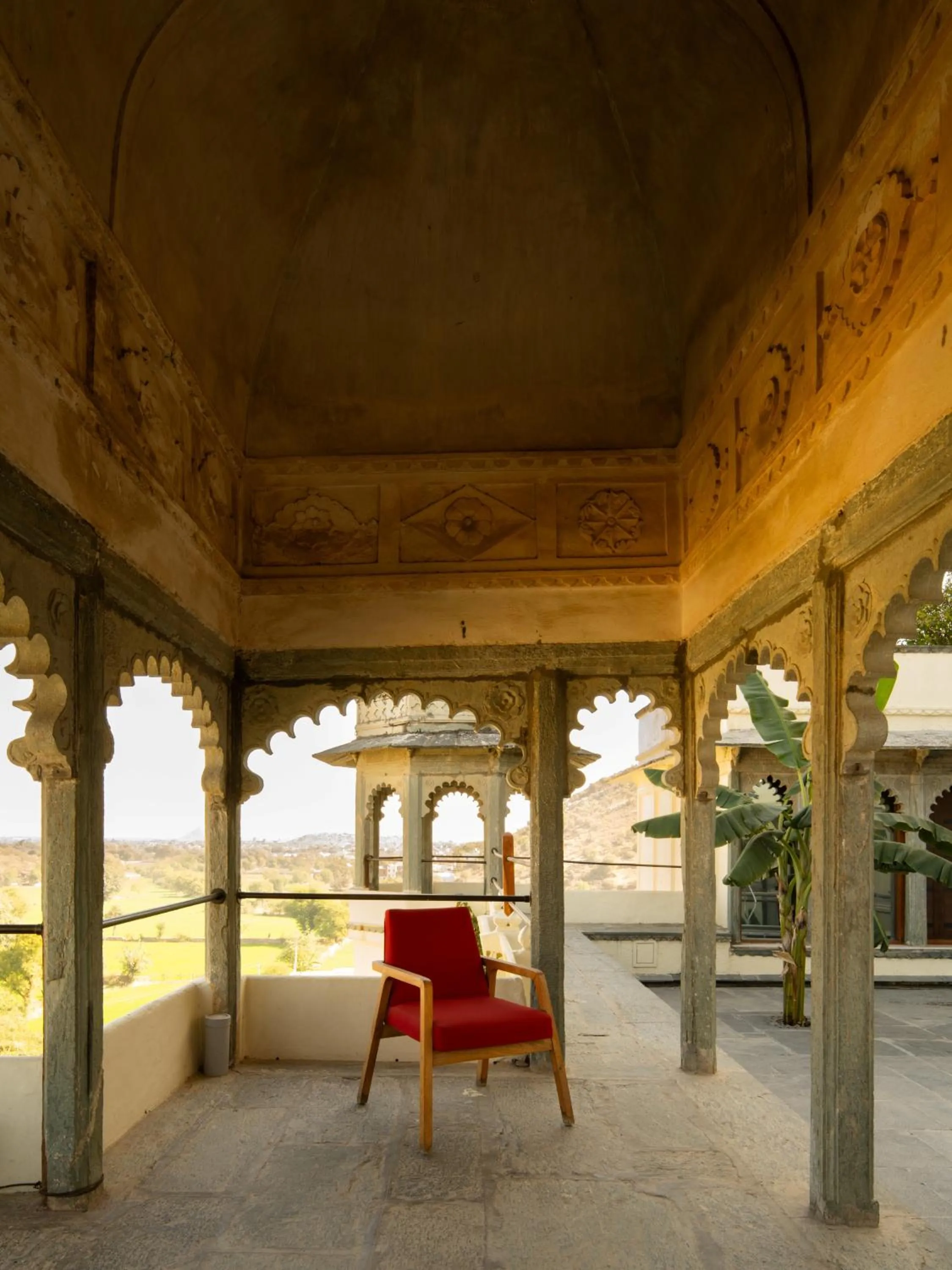 Seating area in RAAS Devigarh