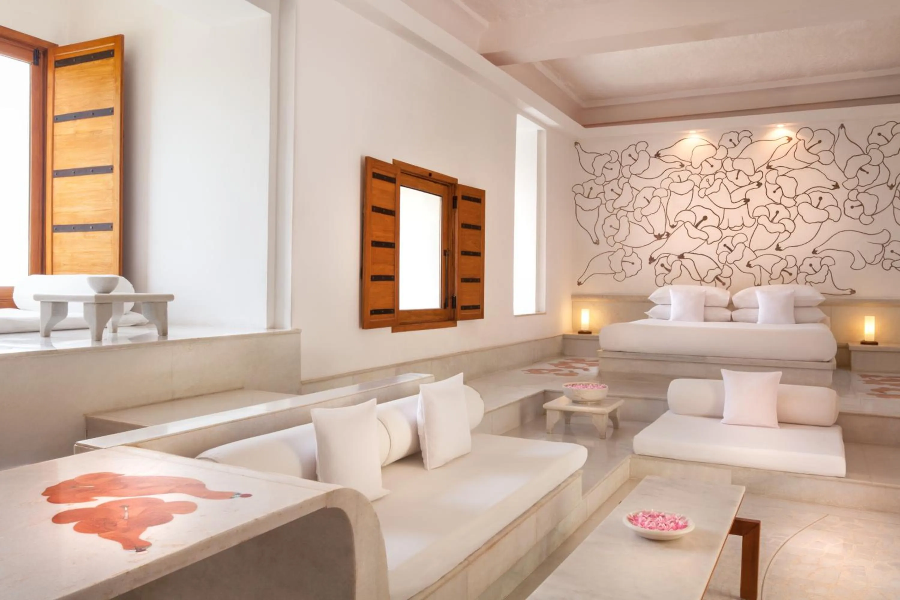 Bedroom, Bed in RAAS Devigarh