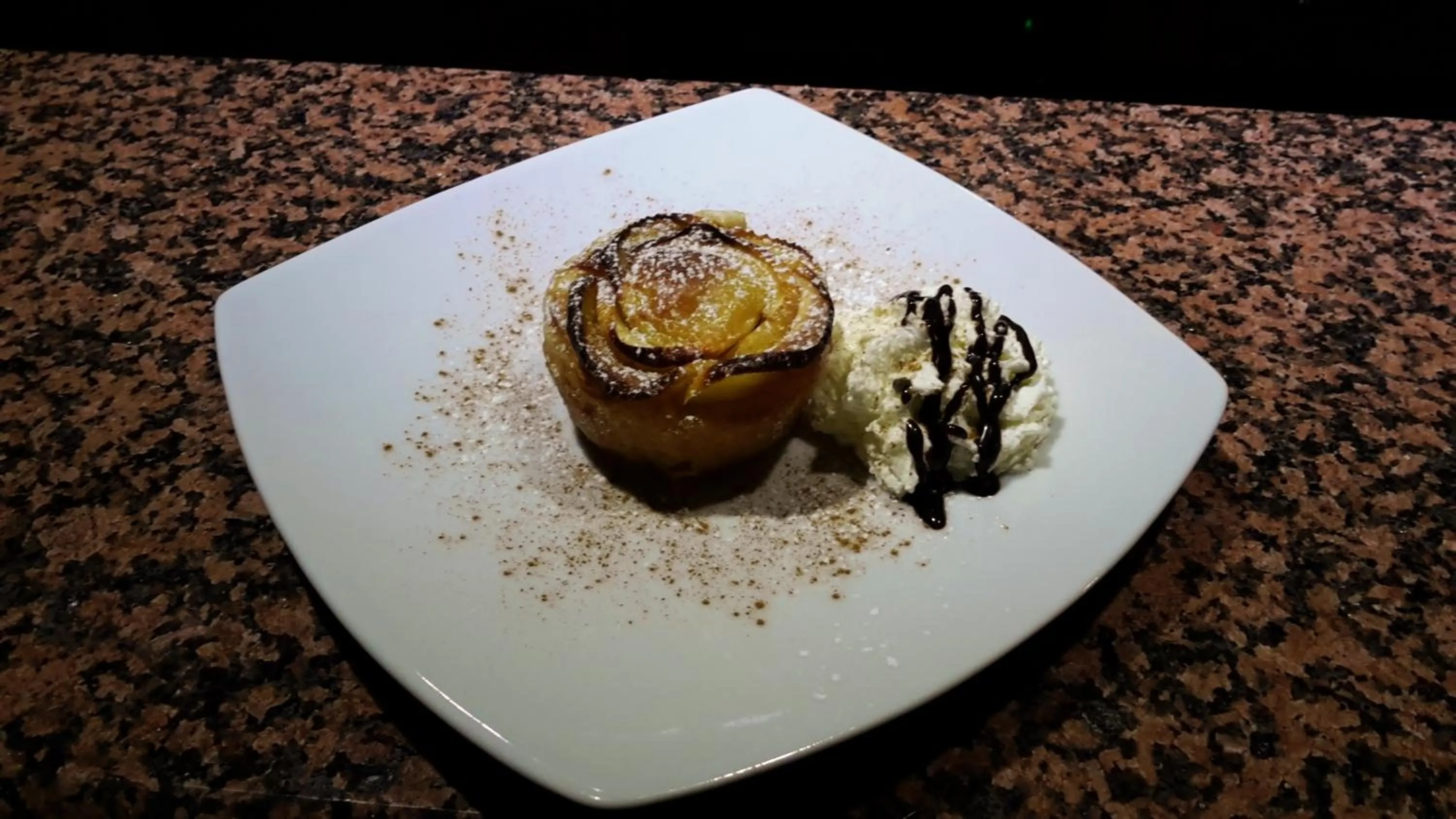 Food in Hotel Orso Bianco