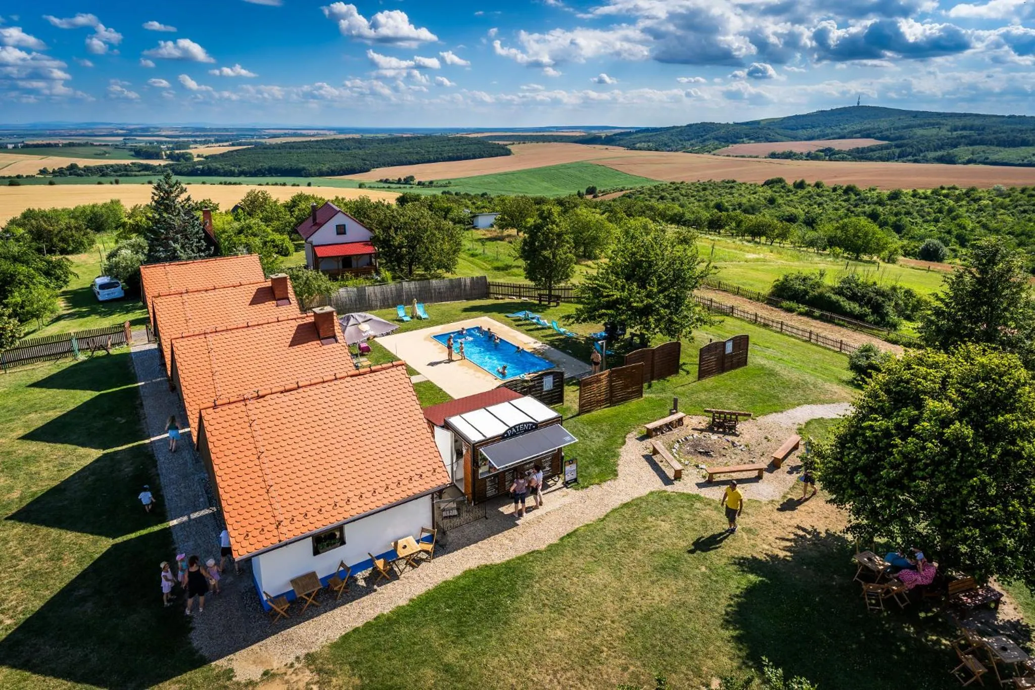 Natural landscape in Bukovanský mlýn