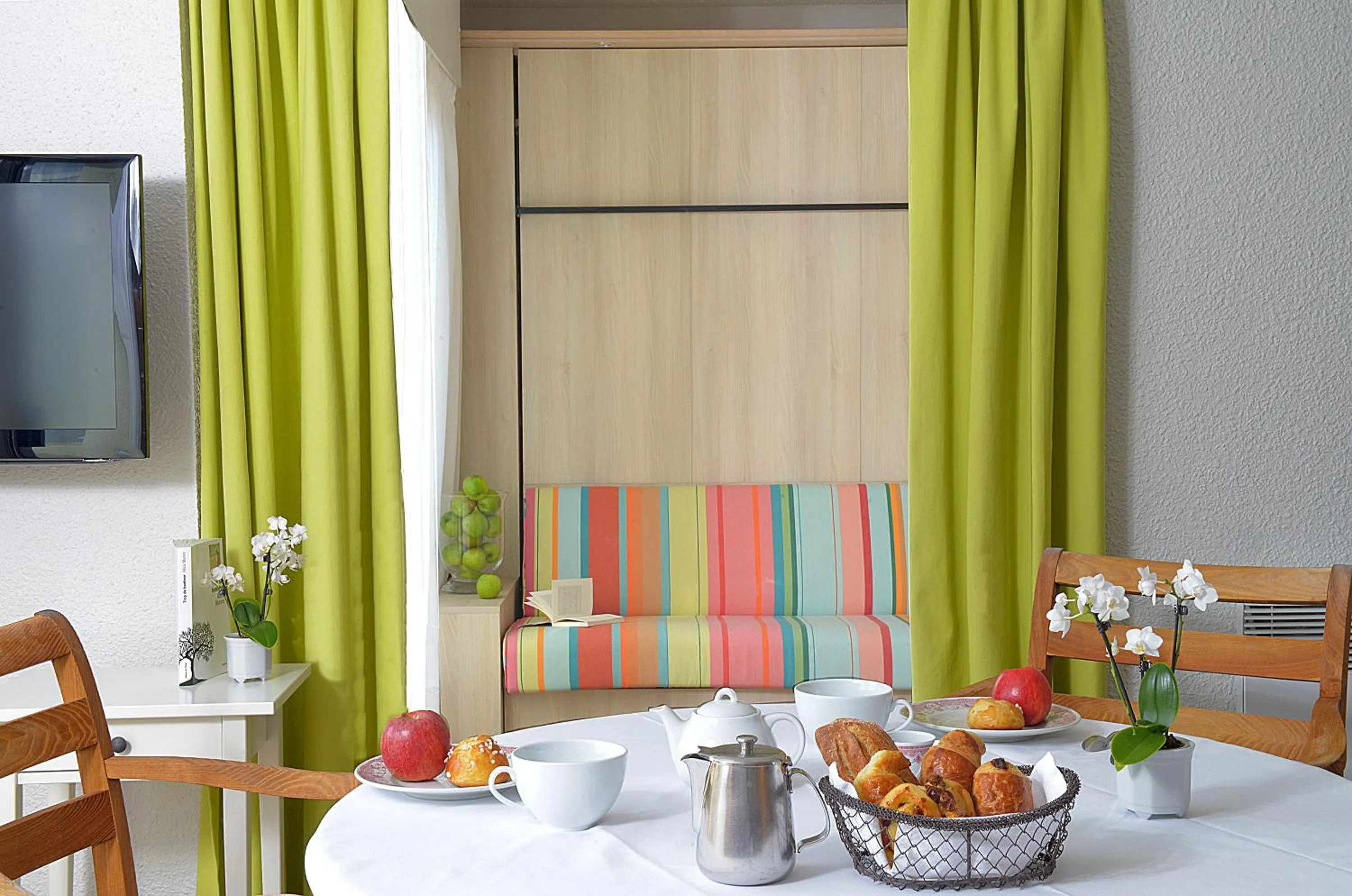 Living room in Résidence Le Vénète