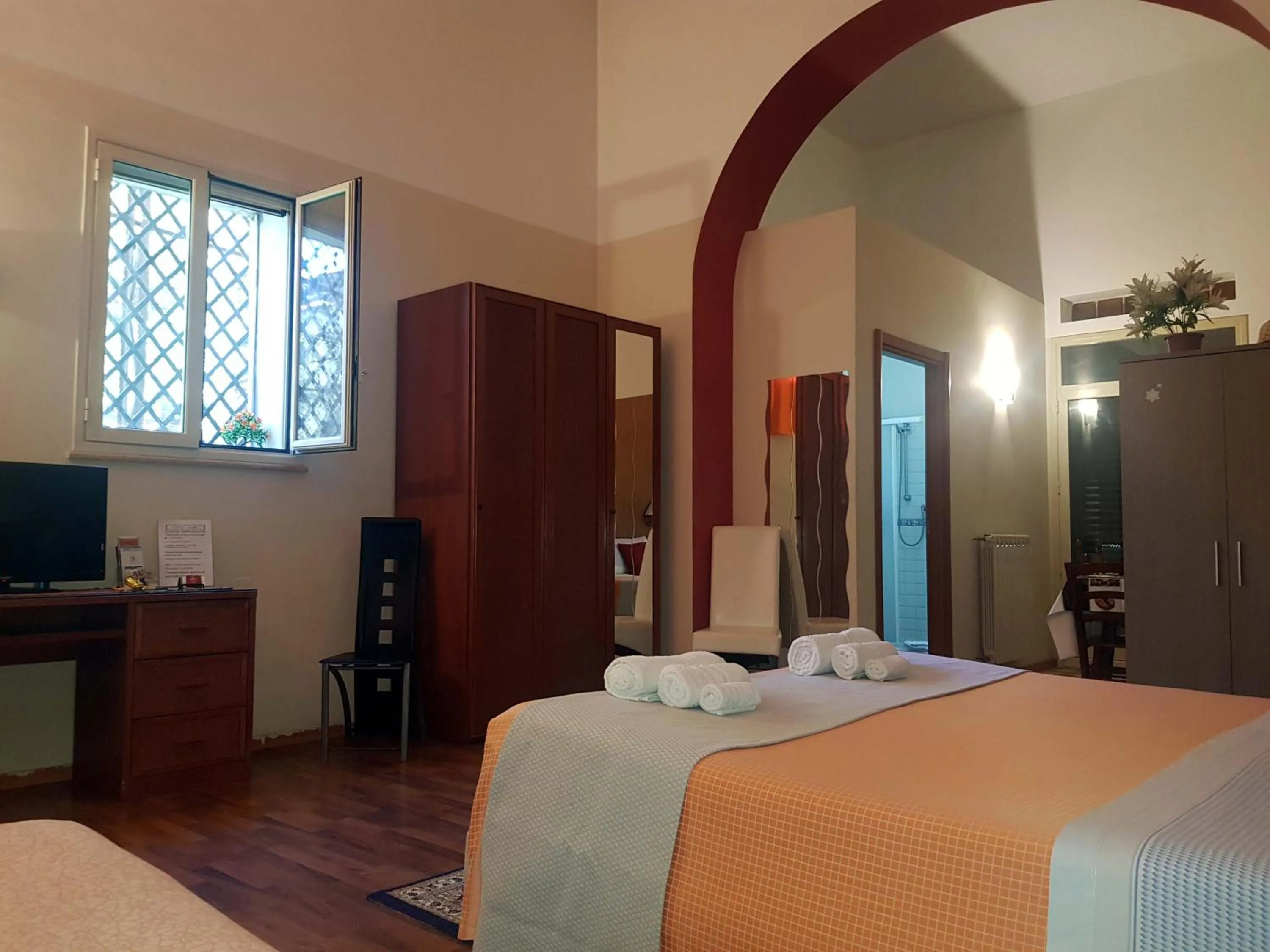 Bedroom in Casa Ròtre in the historic center of Palermo