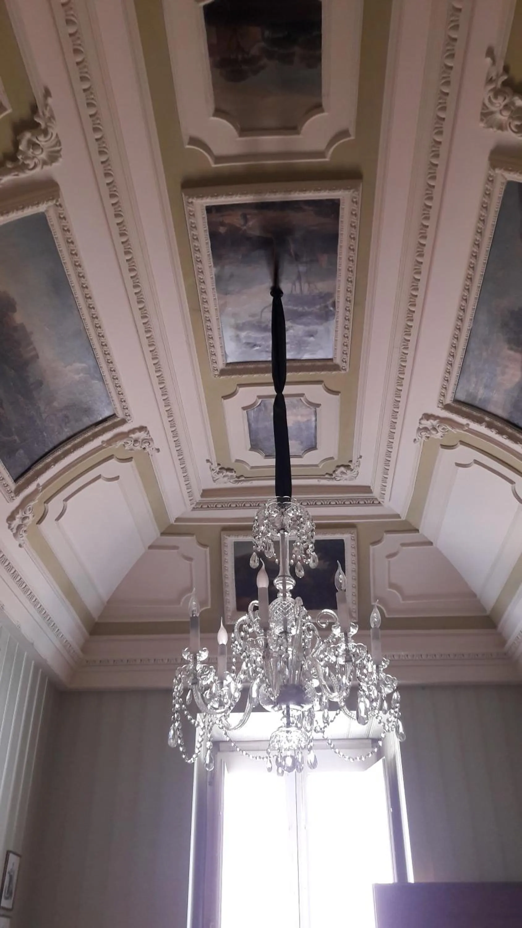 Decorative detail in Palazzo Laguardia