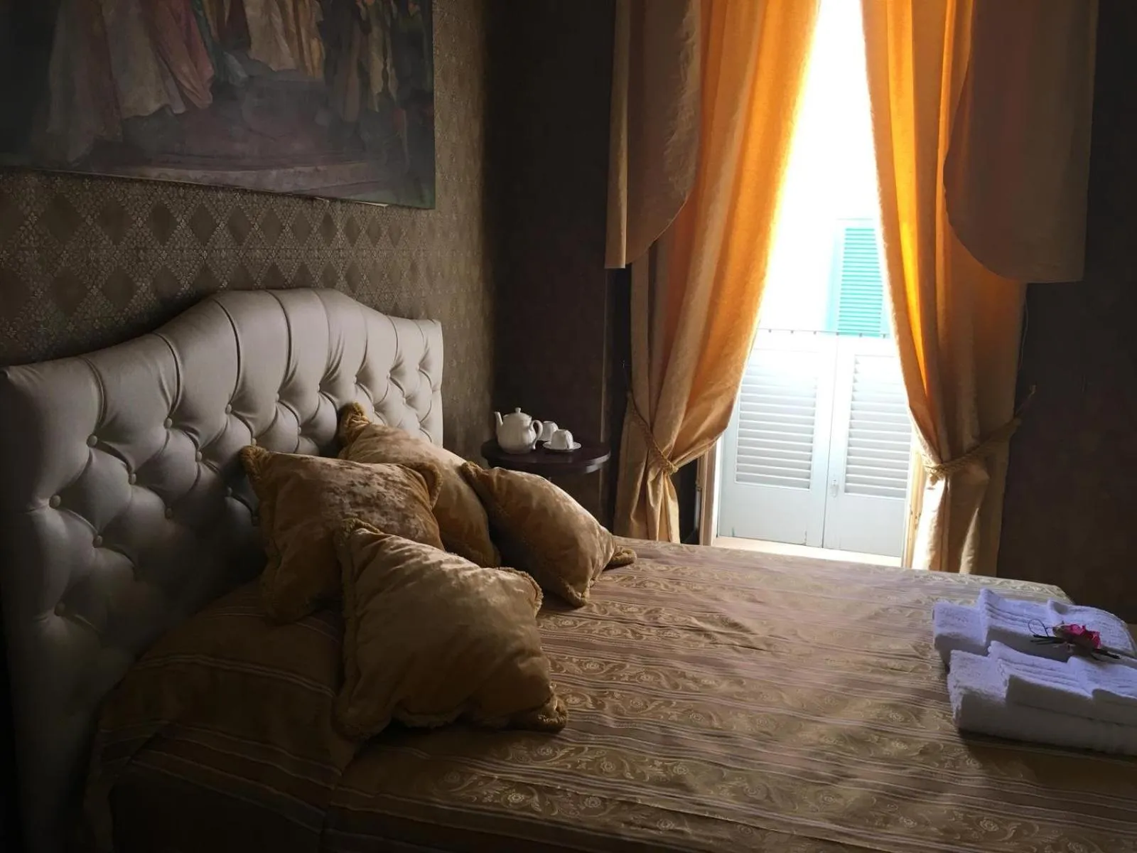 Bed in Palazzo Laguardia